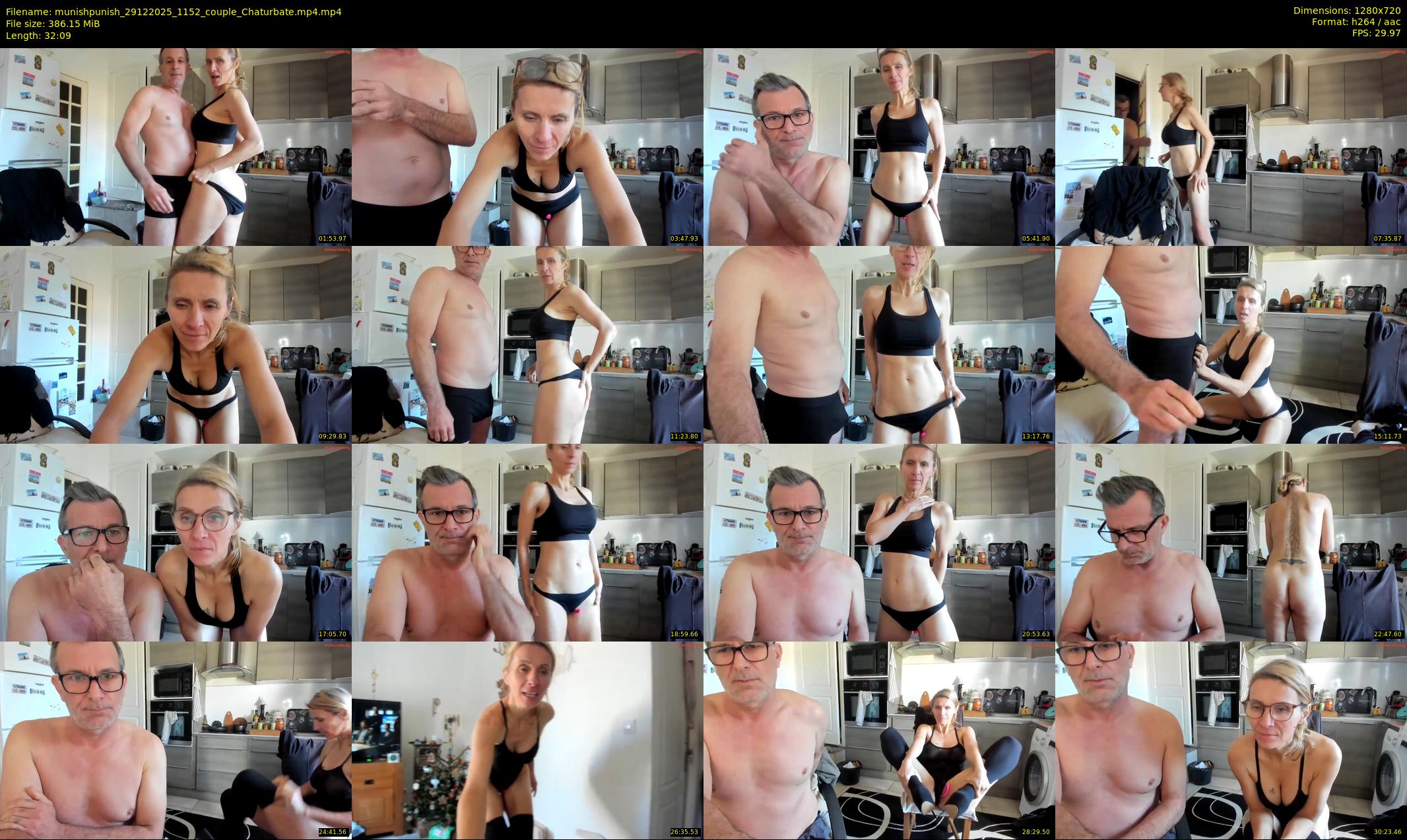 munishpunish — 33 minute Chaturbate couple cam show recording, 720p, Dec 29, 2025