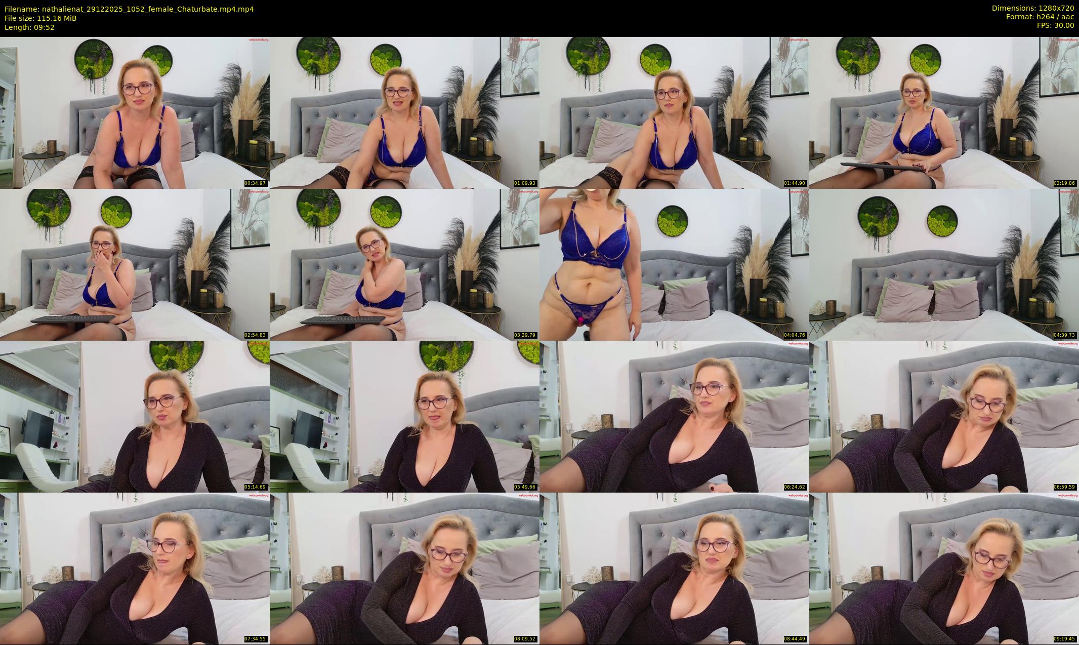 nathalienat — 10 minute Chaturbate female cam show recording, 720p, Dec 29, 2025
