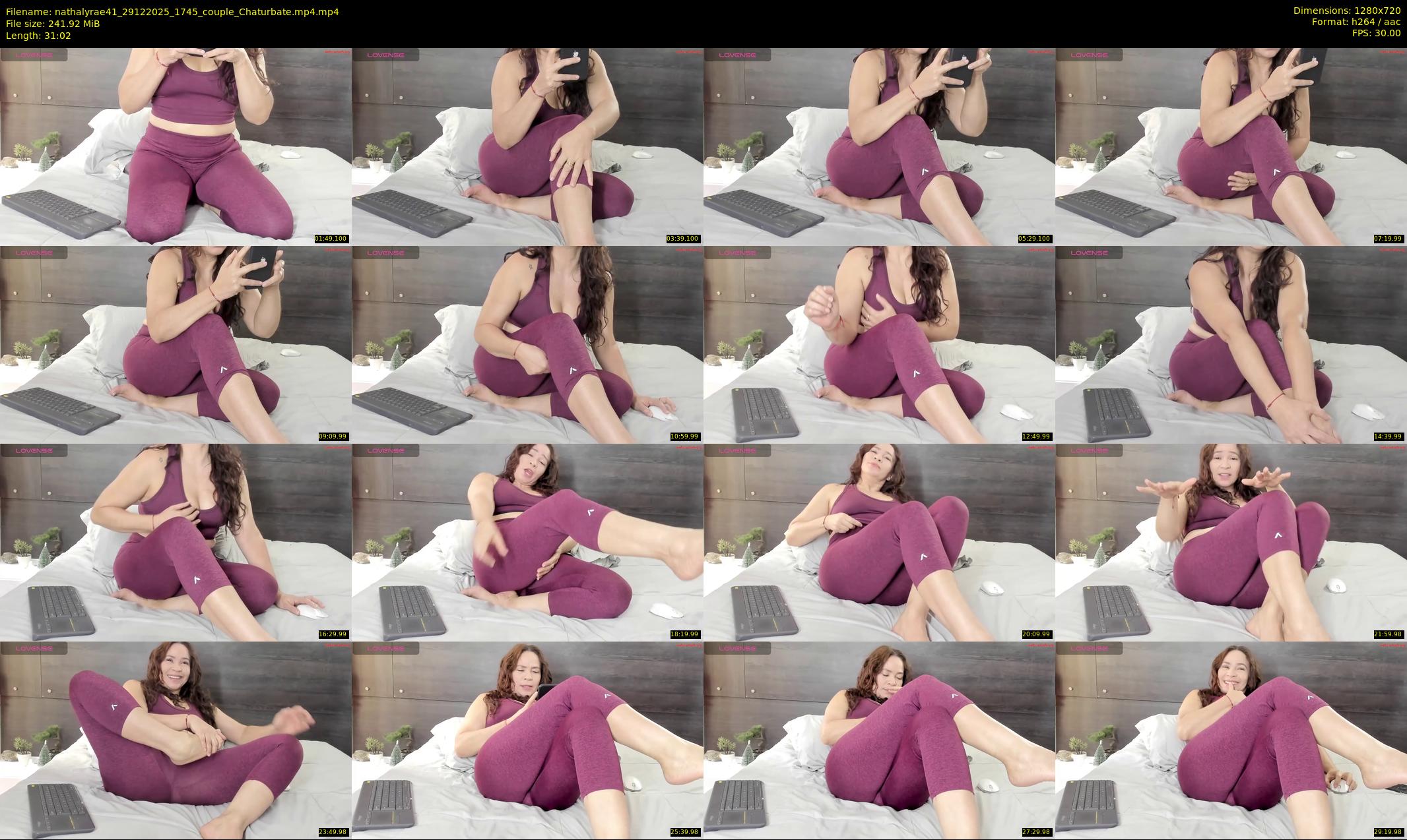 nathalyrae41 — 32 minute Chaturbate female cam show recording, 720p, Dec 29, 2025