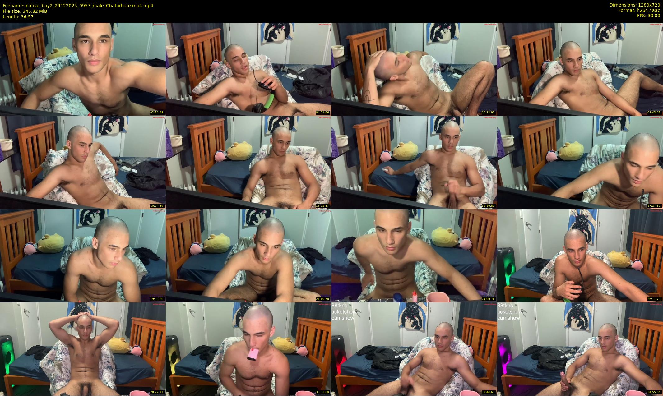 native_boy2 — 37 minute Chaturbate male cam show recording, 720p, Dec 29, 2025
