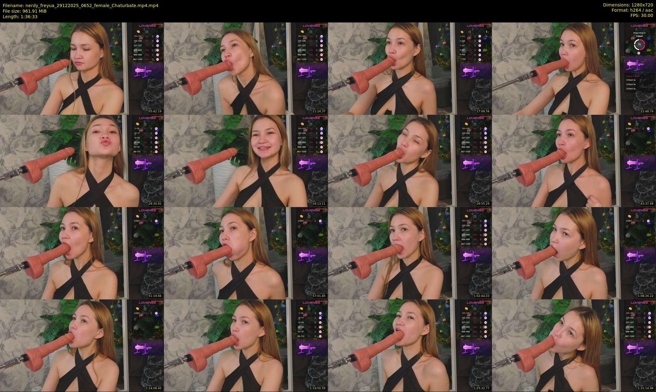nerdy_freyua — 97 minute Chaturbate female cam show recording, 720p, Dec 29, 2025