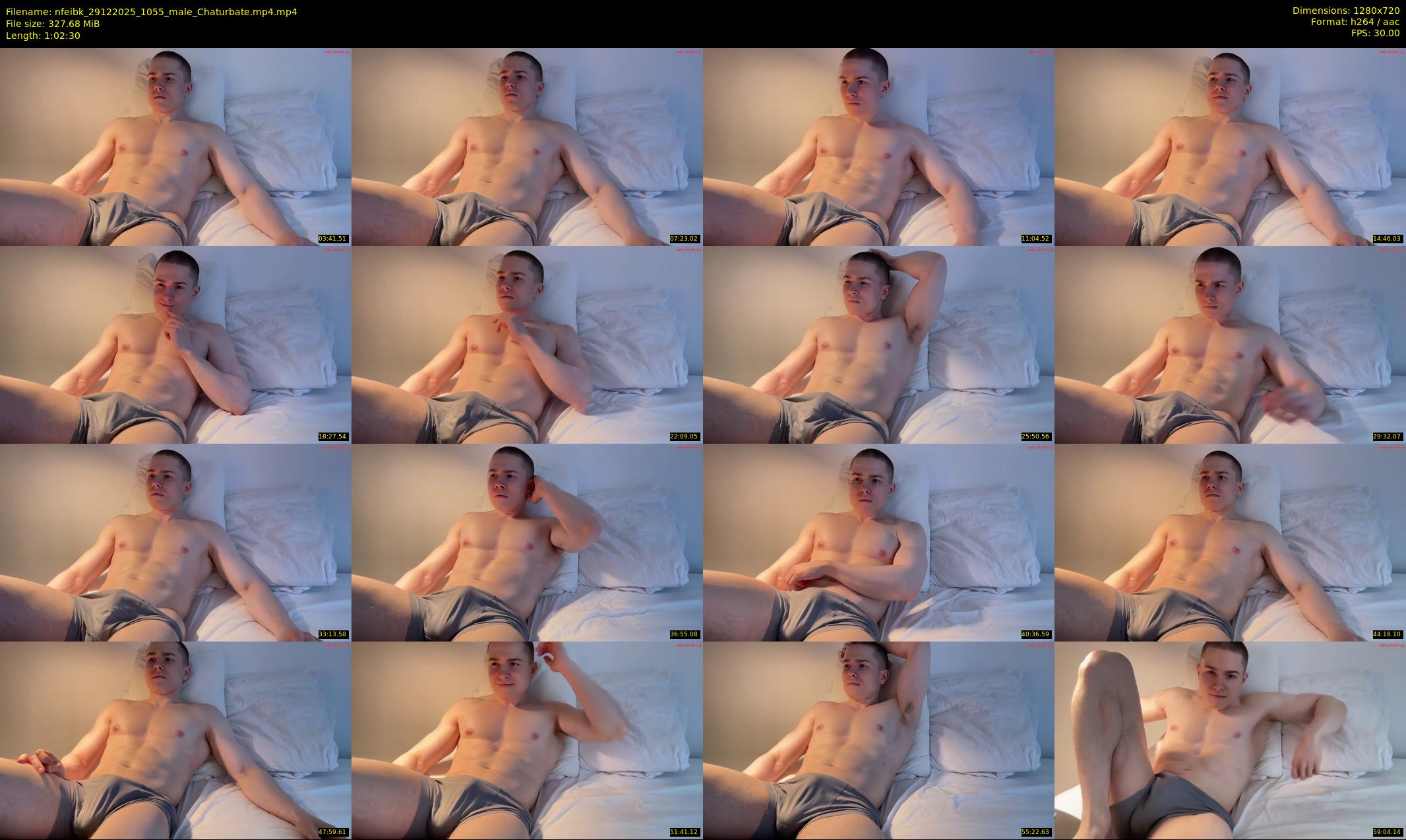 nfeibk — 63 minute Chaturbate male cam show recording, 720p, Dec 29, 2025