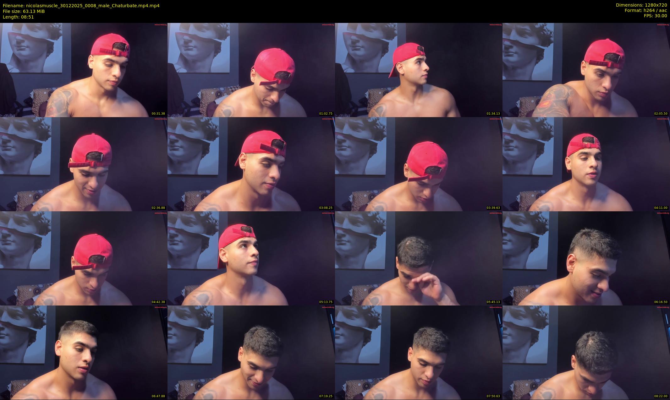 nicolasmuscle — 9 minute Chaturbate male cam show recording, 720p, Dec 30, 2025