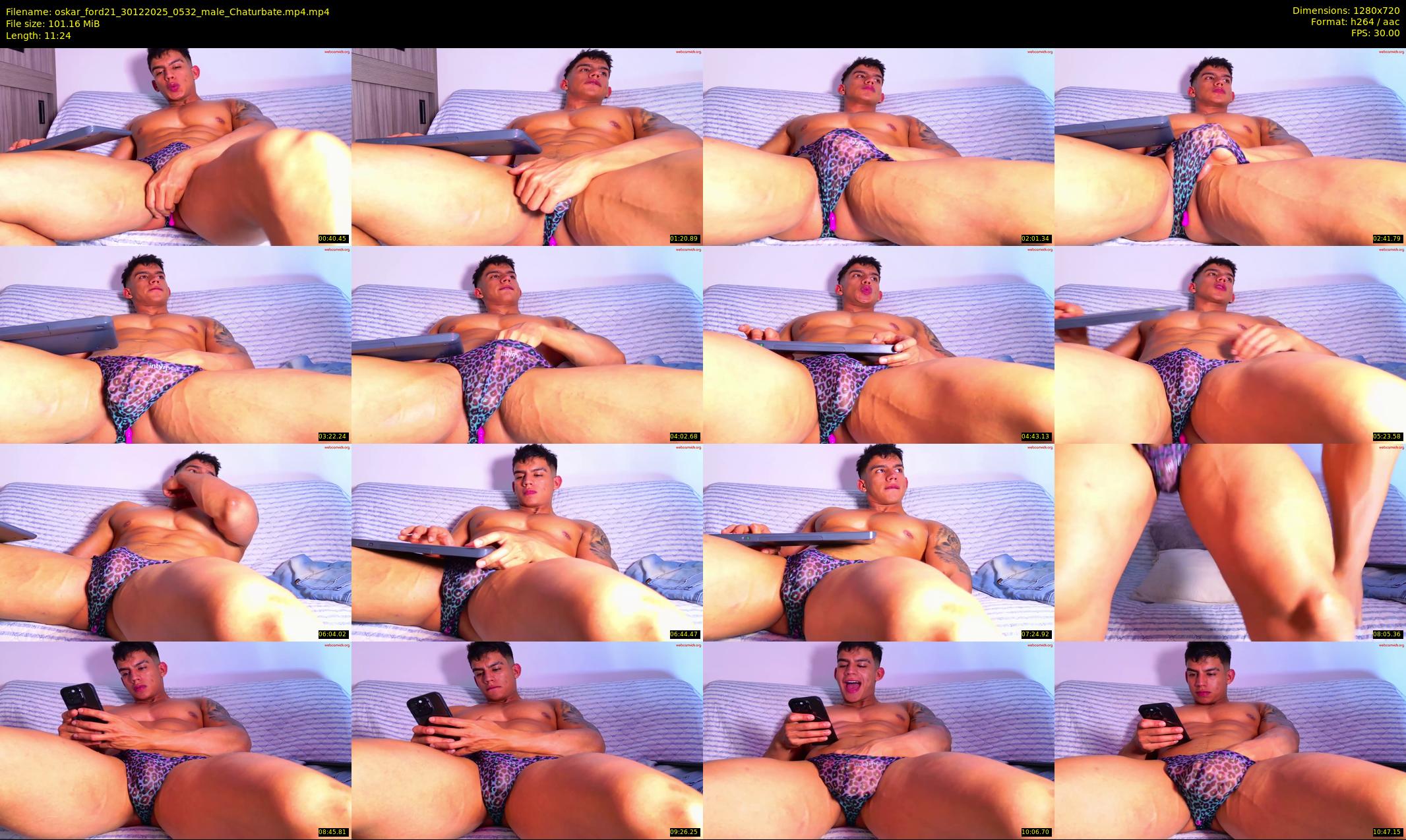 oskar_ford21 — 12 minute Chaturbate male cam show recording, 720p, Dec 30, 2025