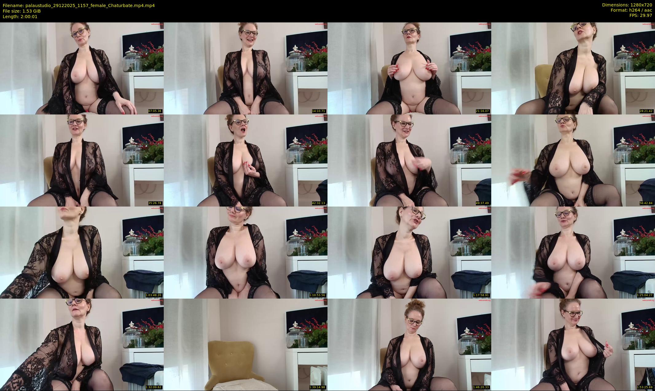 palaustudio — 121 minute Chaturbate female cam show recording, 720p, Dec 29, 2025