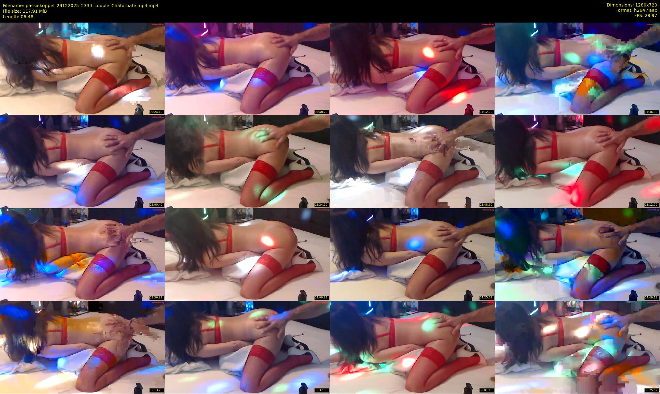 passiekoppel — 7 minute Chaturbate couple cam show recording, 720p, Dec 29, 2025