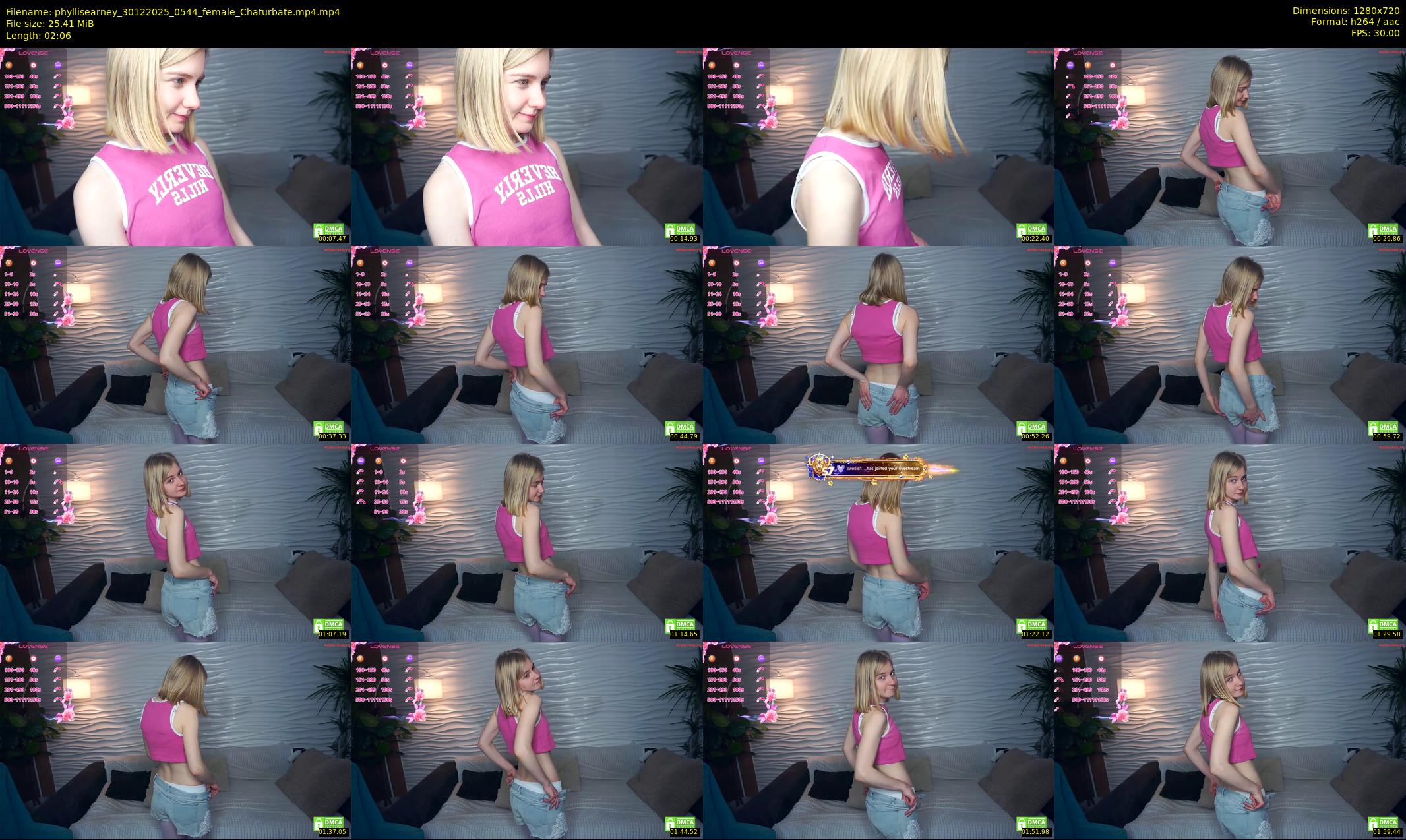 phyllisearney — 3 minute Chaturbate female cam show recording, 720p, Dec 30, 2025