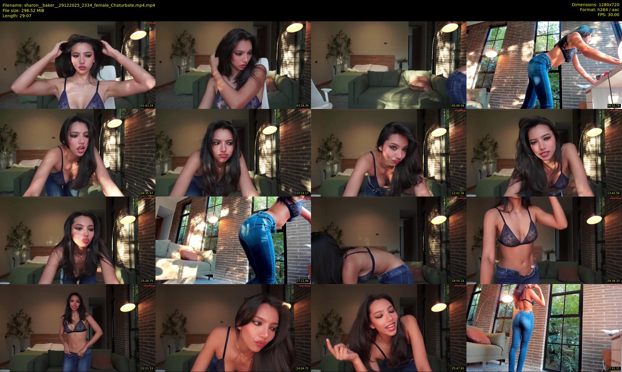 sharon__baker_ — 30 minute Chaturbate female cam show recording, 720p, Dec 29, 2025