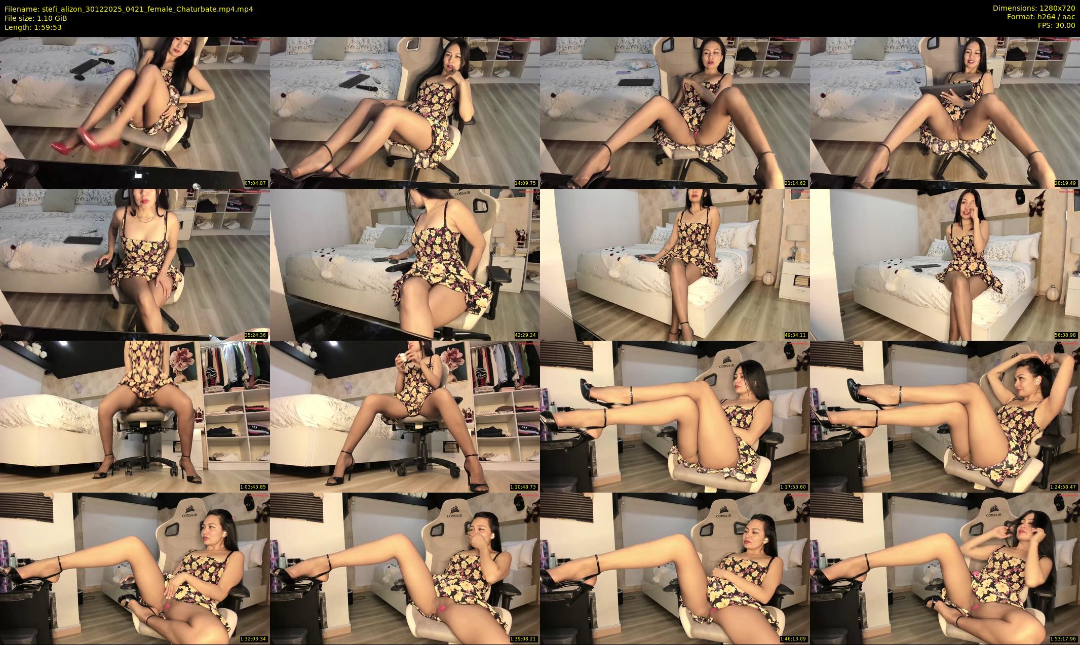 stefi_alizon — 120 minute Chaturbate female cam show recording, 720p, Dec 30, 2025