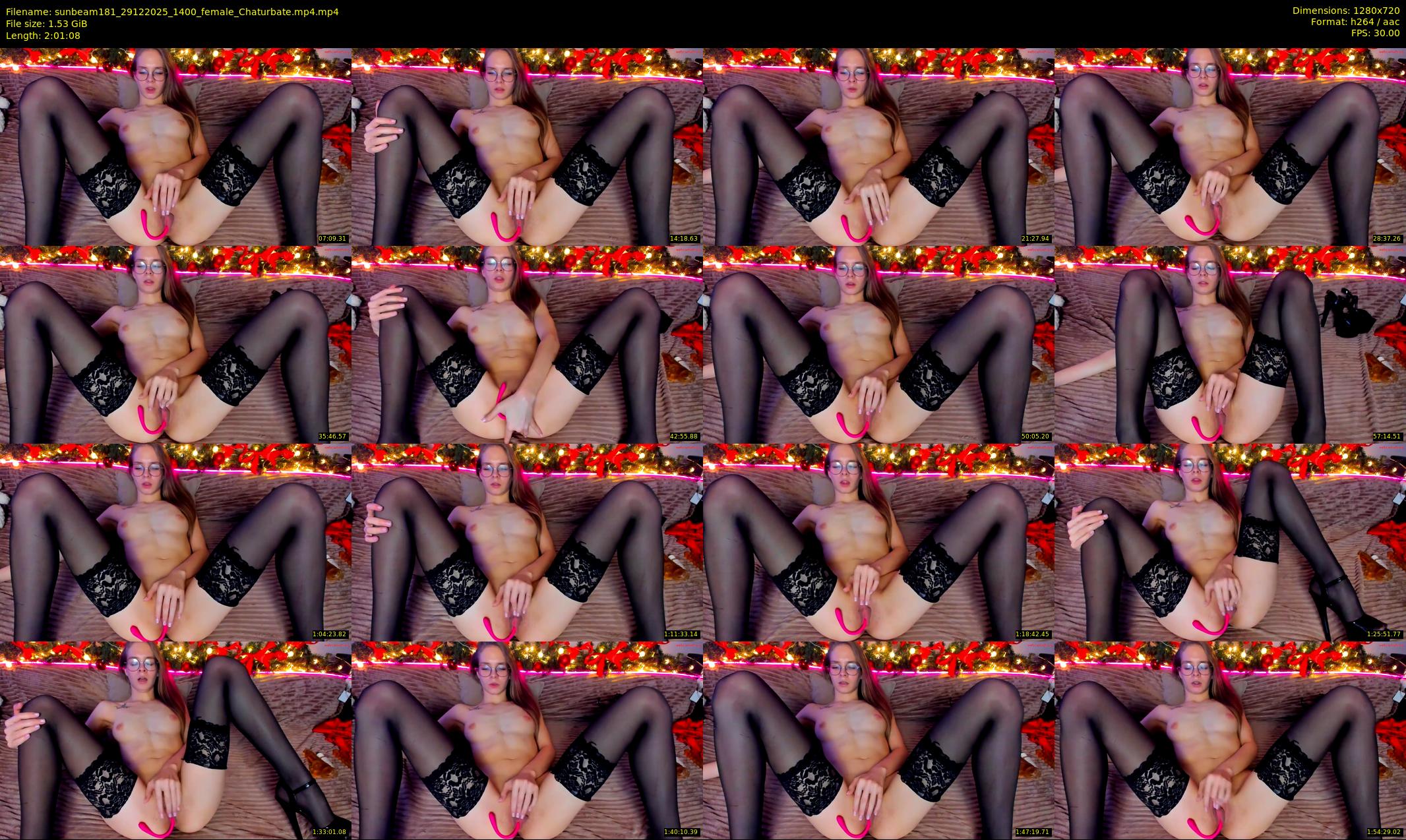 sunbeam181 — 122 minute Chaturbate female cam show recording, 720p, Dec 29, 2025
