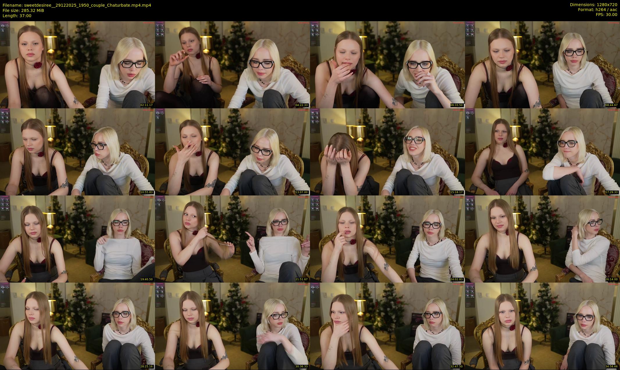 sweetdesiree_ — 37 minute Chaturbate couple cam show recording, 720p, Dec 29, 2025