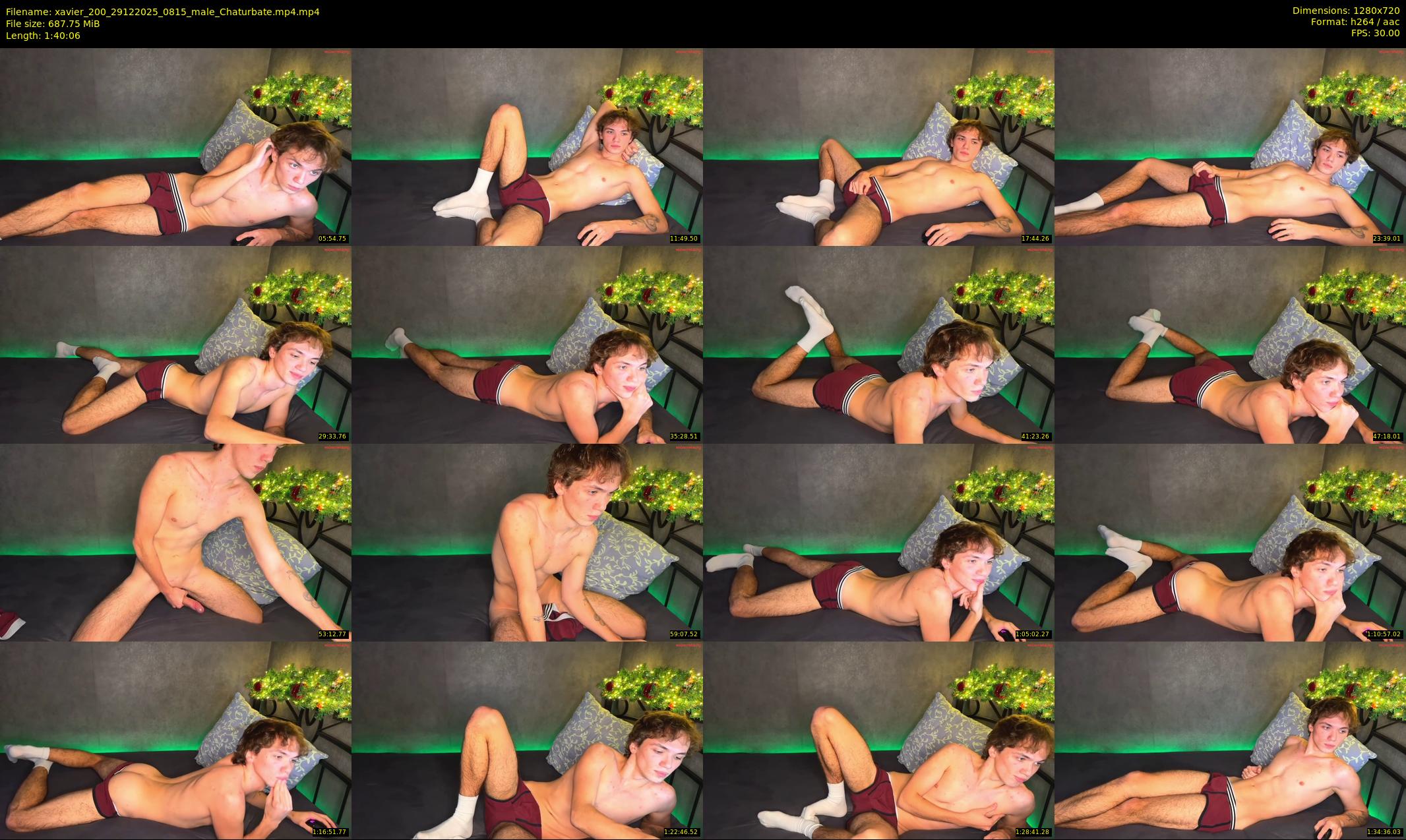 xavier_200 — 101 minute Chaturbate male cam show recording, 720p, Dec 29, 2025