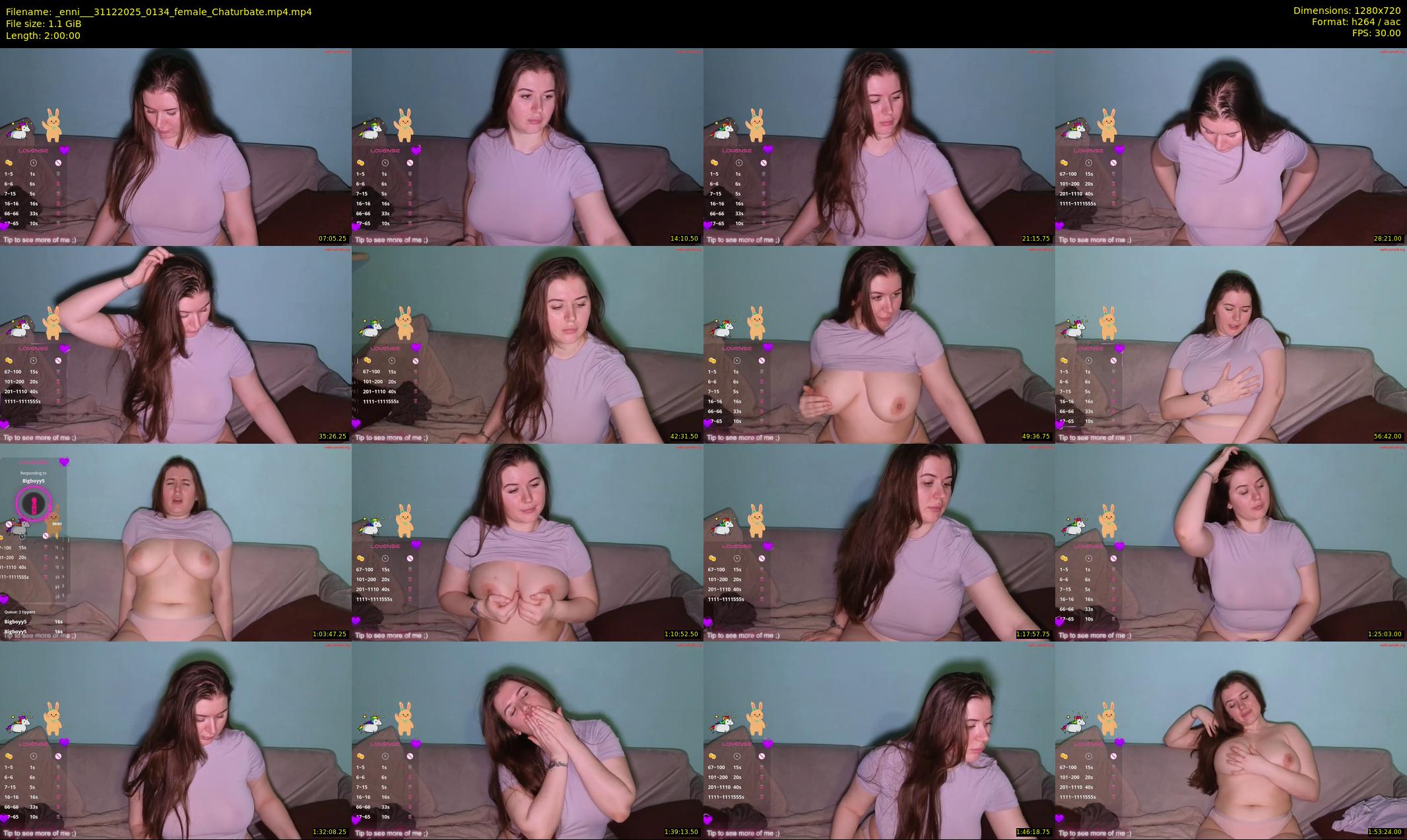 _enni__ — 120 minute Chaturbate female cam show recording, 720p, Dec 31, 2025