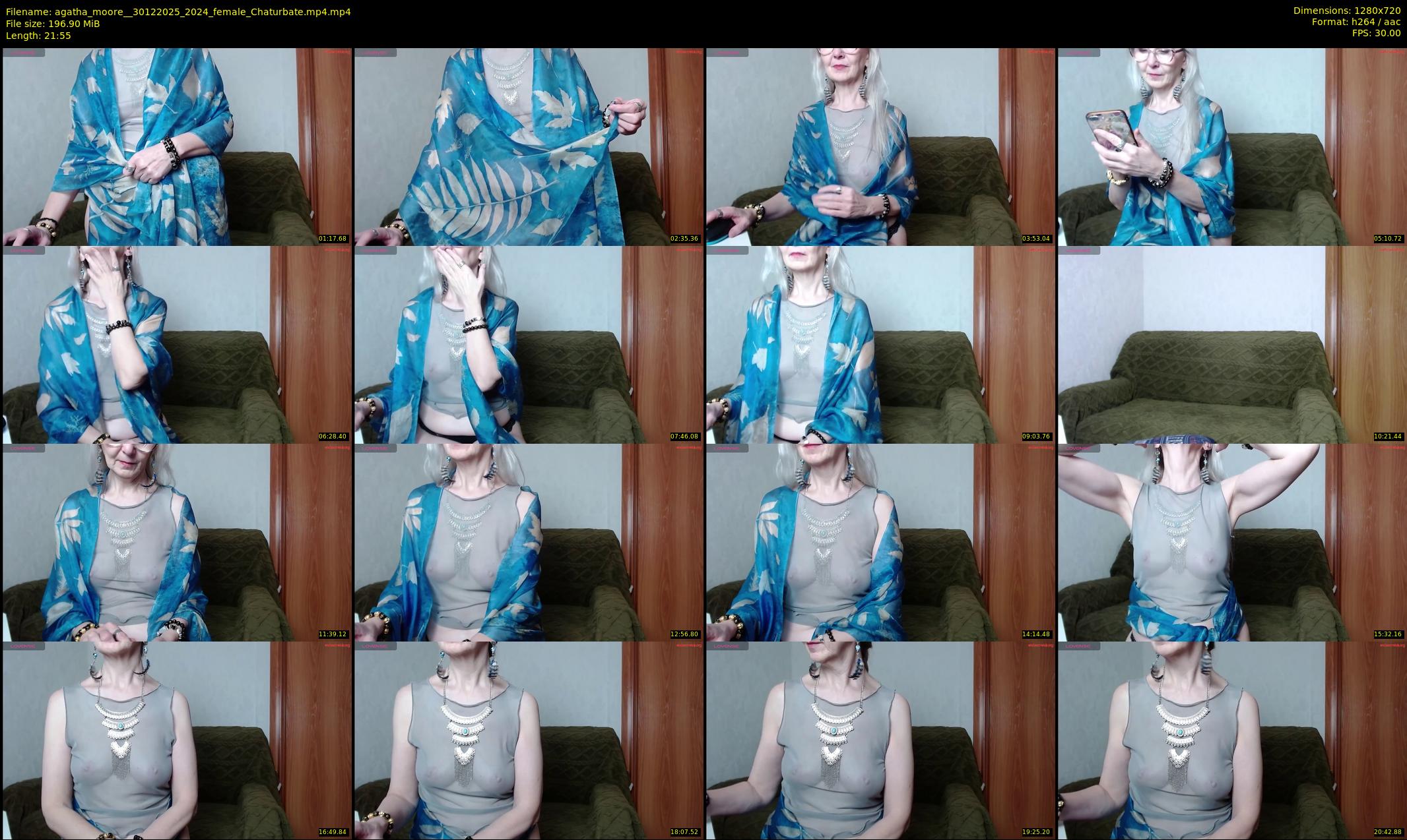 agatha_moore_ — 22 minute Chaturbate female cam show recording, 720p, Dec 30, 2025