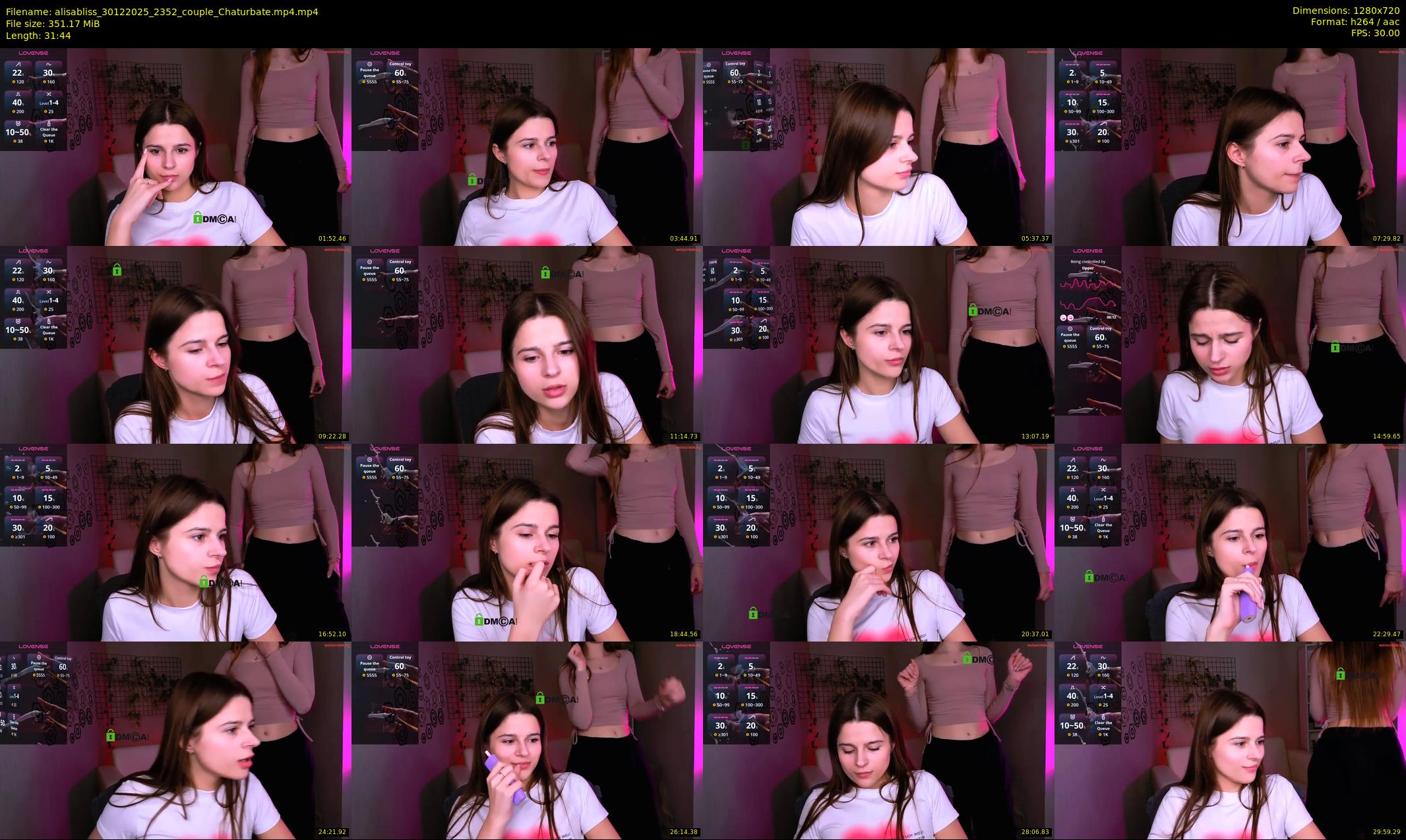 alisabliss — 32 minute Chaturbate female cam show recording, 720p, Dec 30, 2025