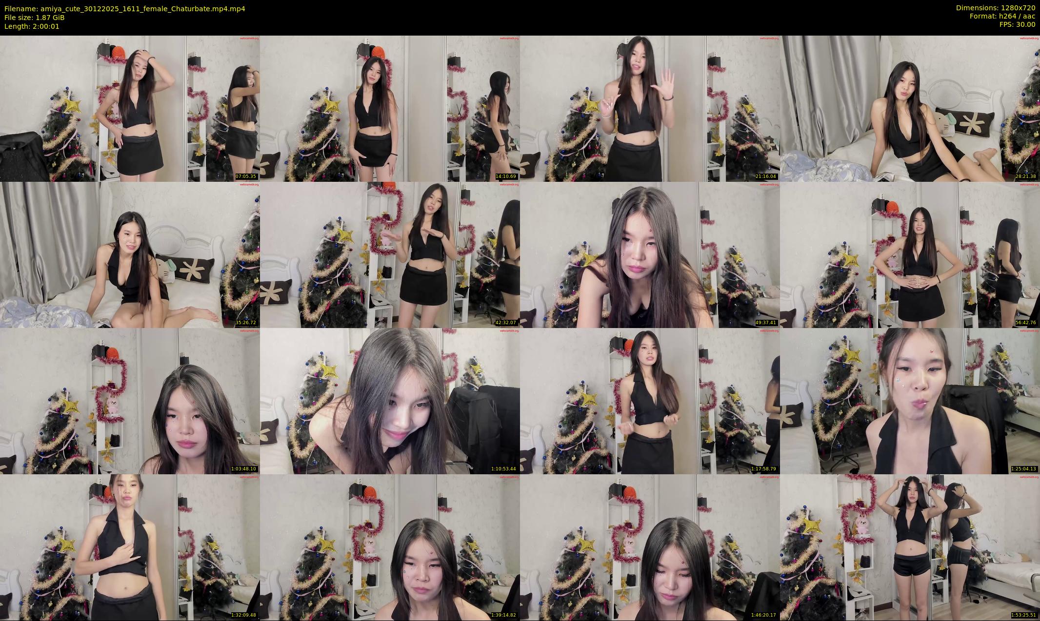 amiya_cute — 121 minute Chaturbate female cam show recording, 720p, Dec 30, 2025