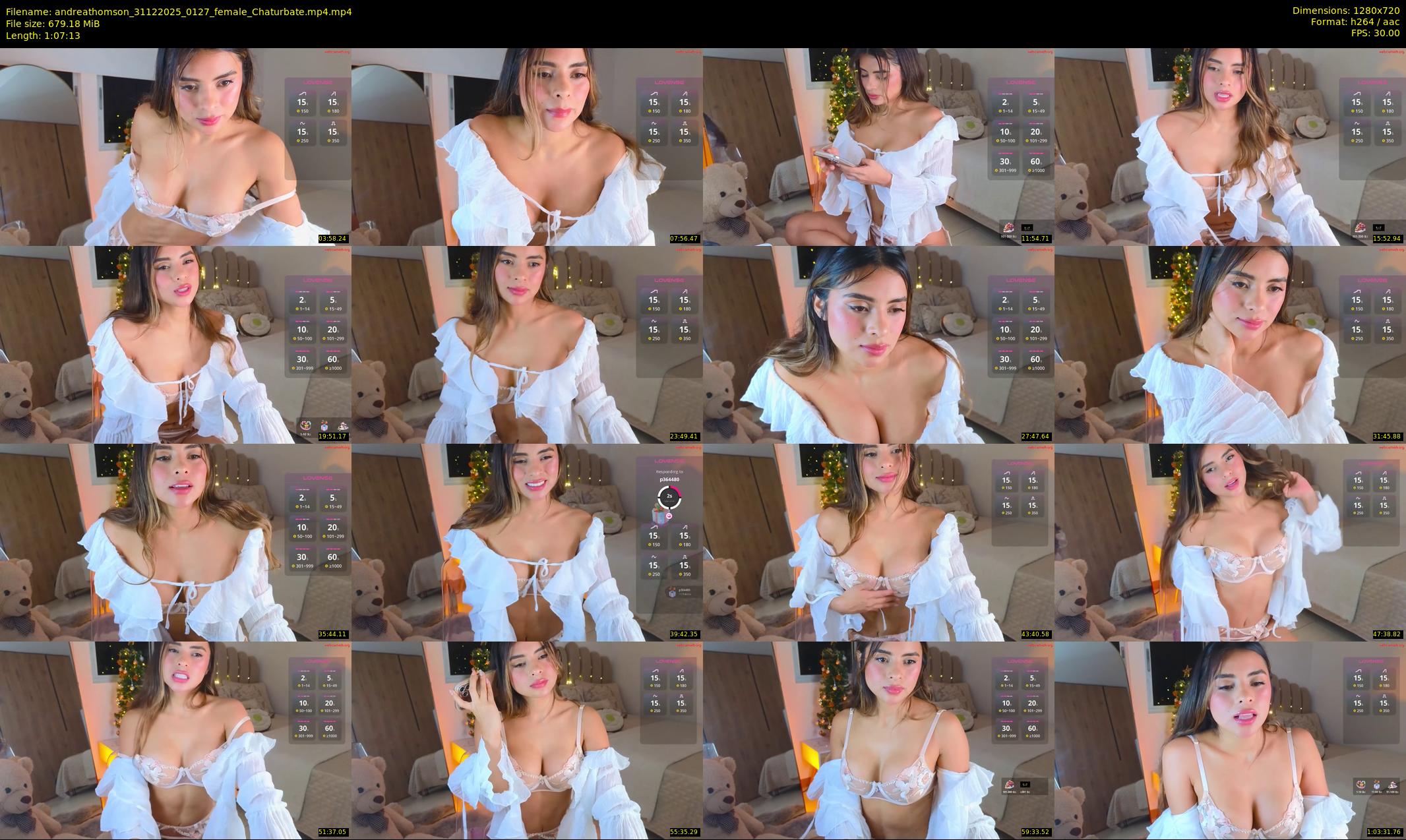 andreathomson — 68 minute Chaturbate female cam show recording, 720p, Dec 31, 2025