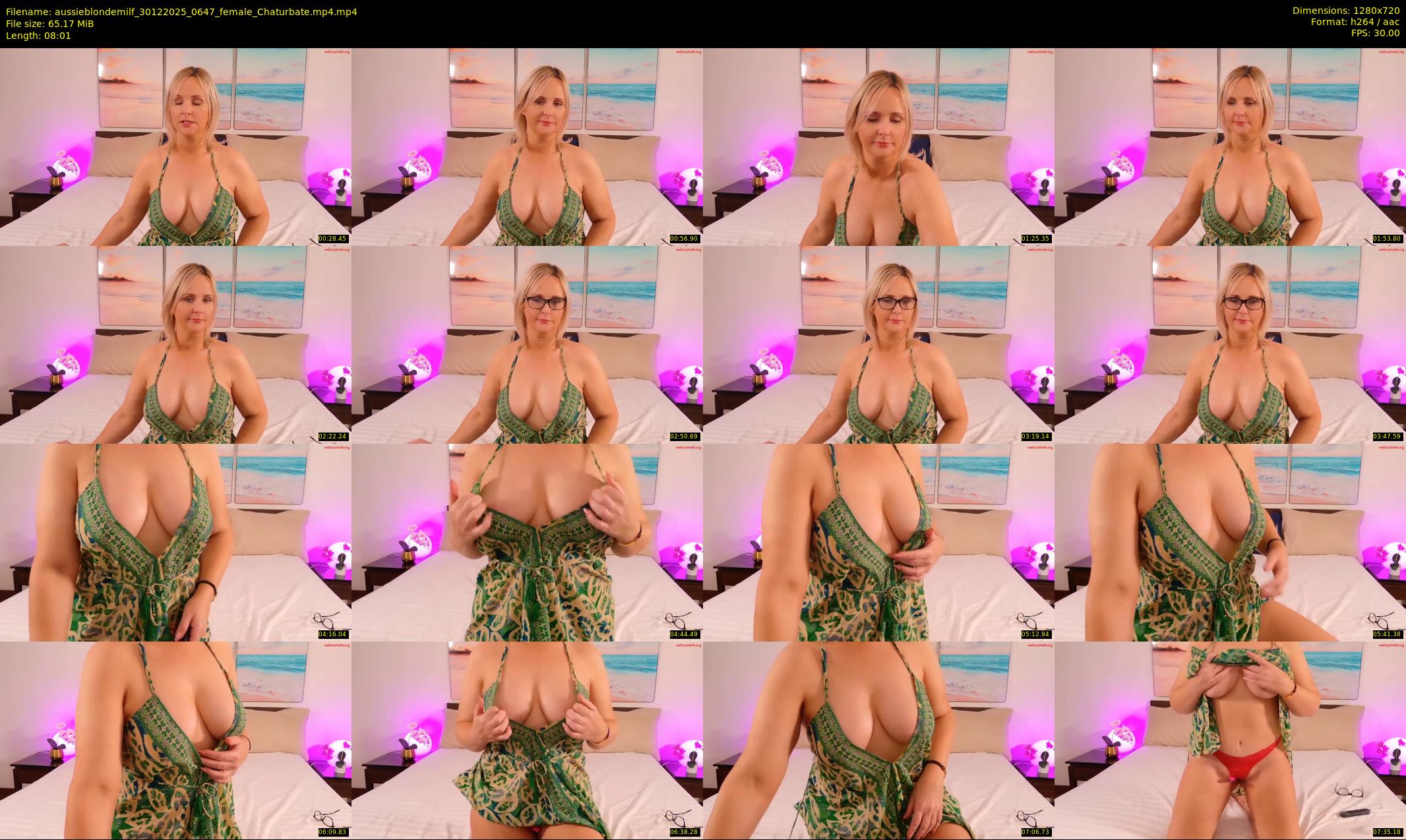 aussieblondemilf — 9 minute Chaturbate female cam show recording, 720p, Dec 30, 2025