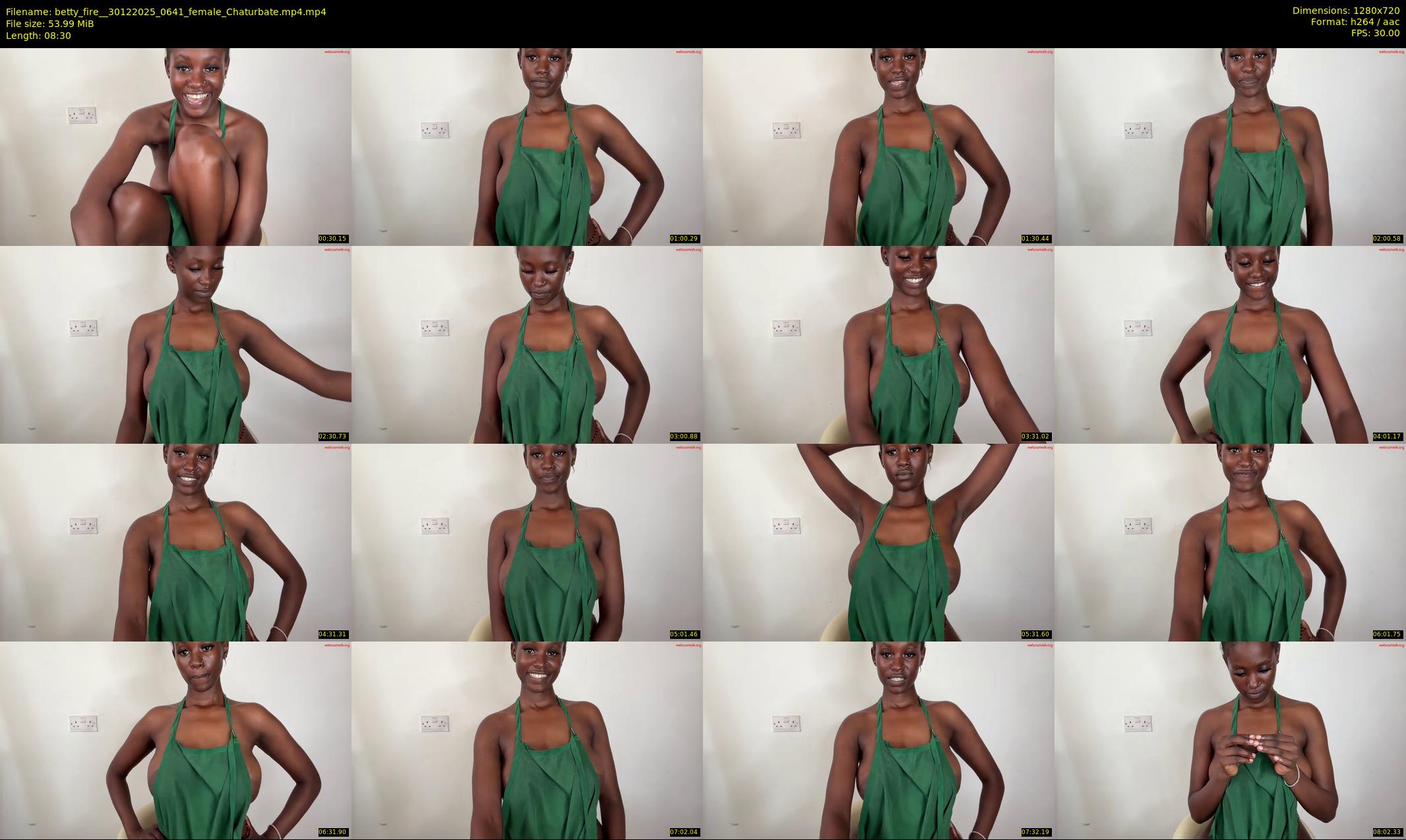 betty_fire_ — 9 minute Chaturbate female cam show recording, 720p, Dec 30, 2025