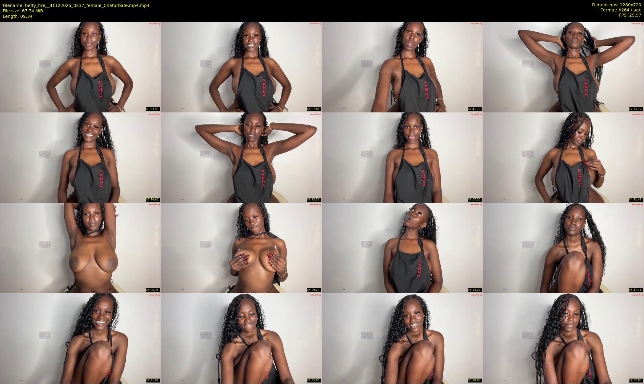 betty_fire_ — 10 minute Chaturbate female cam show recording, 720p, Dec 31, 2025