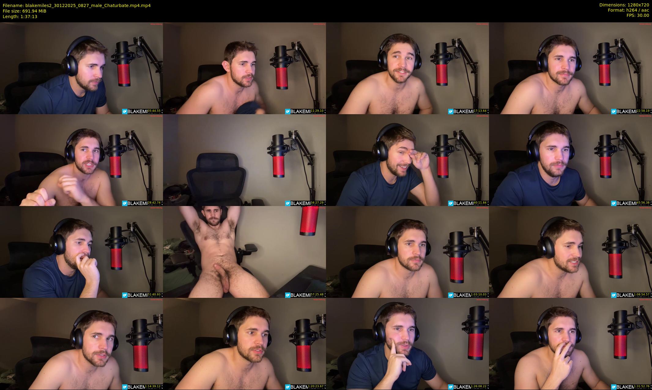 blakemiles2 — 98 minute Chaturbate male cam show recording, 720p, Dec 30, 2025