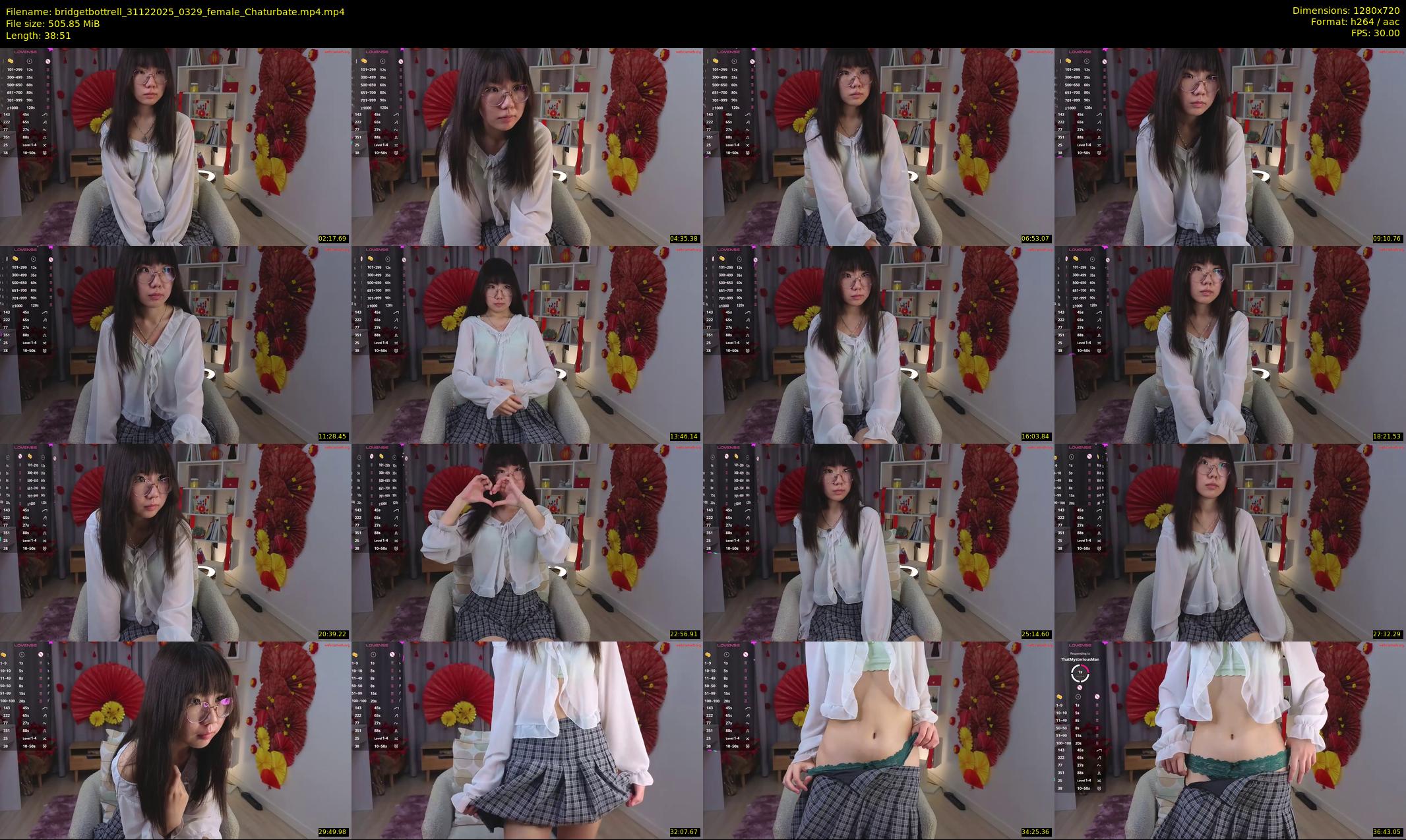 bridgetbottrell — 39 minute Chaturbate female cam show recording, 720p, Dec 31, 2025
