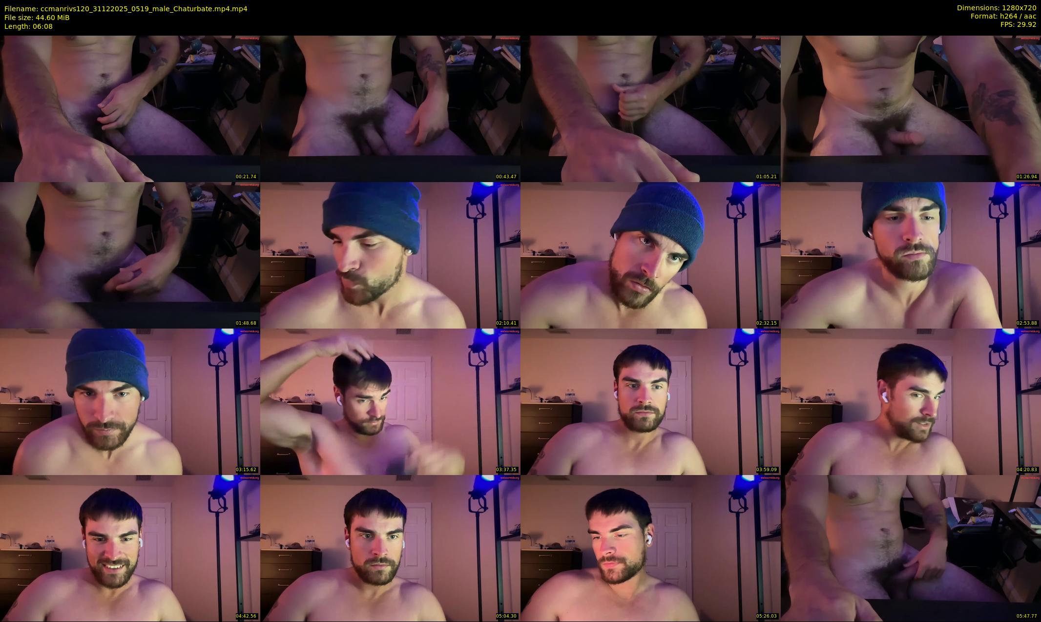 ccmanrivs120 — 7 minute Chaturbate male cam show recording, 720p, Dec 31, 2025