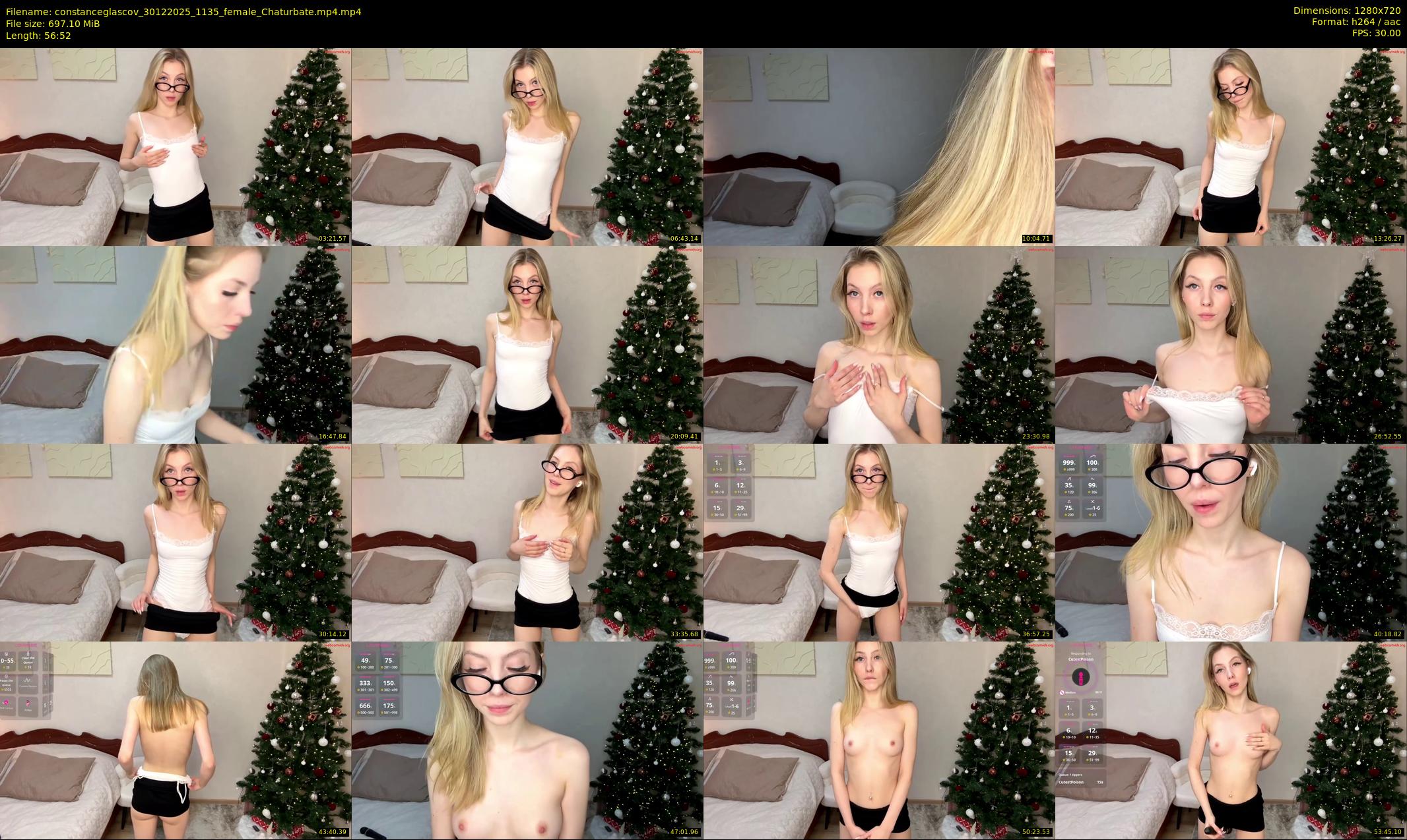 constanceglascov — 57 minute Chaturbate female cam show recording, 720p, Dec 30, 2025