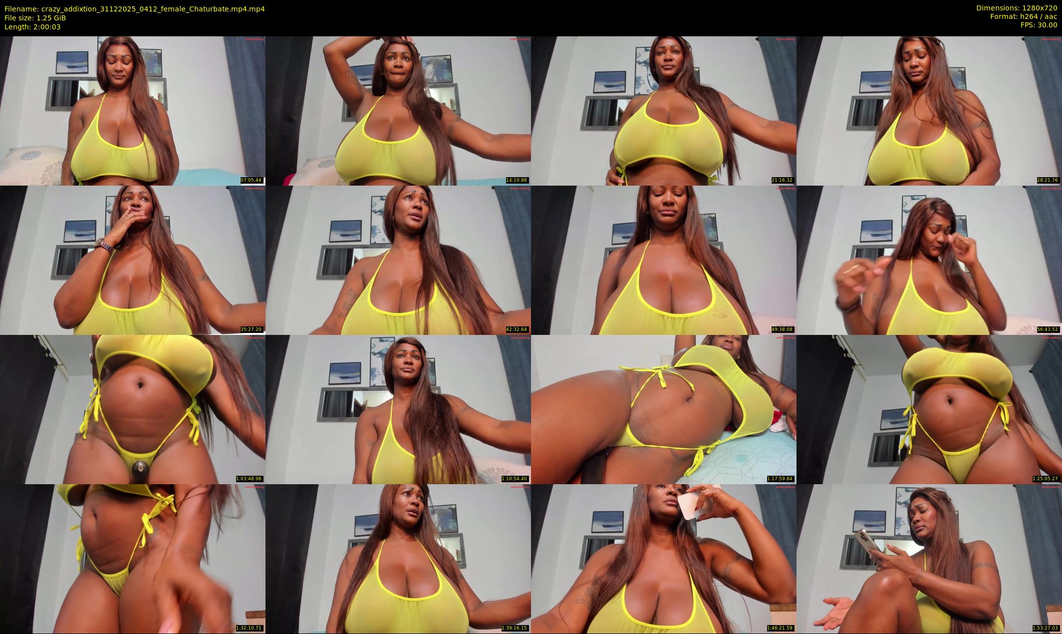crazy_addixtion — 121 minute Chaturbate female cam show recording, 720p, Dec 31, 2025