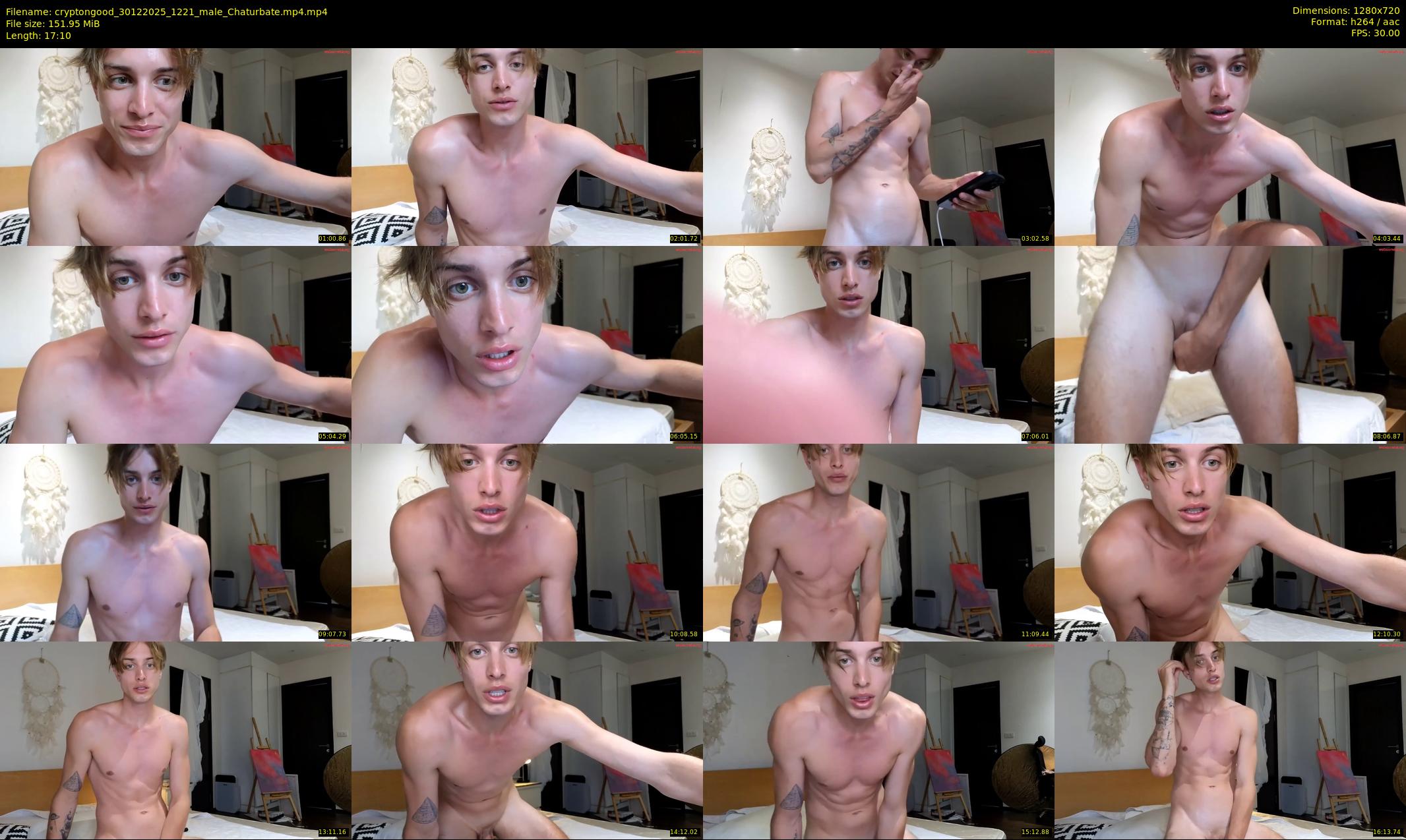 cryptongood — 18 minute Chaturbate male cam show recording, 720p, Dec 30, 2025