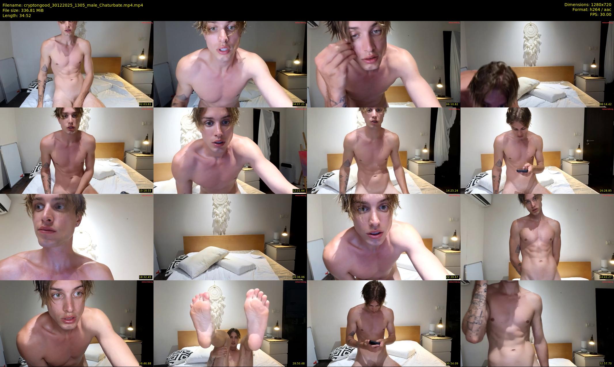 cryptongood — 35 minute Chaturbate male cam show recording, 720p, Dec 30, 2025