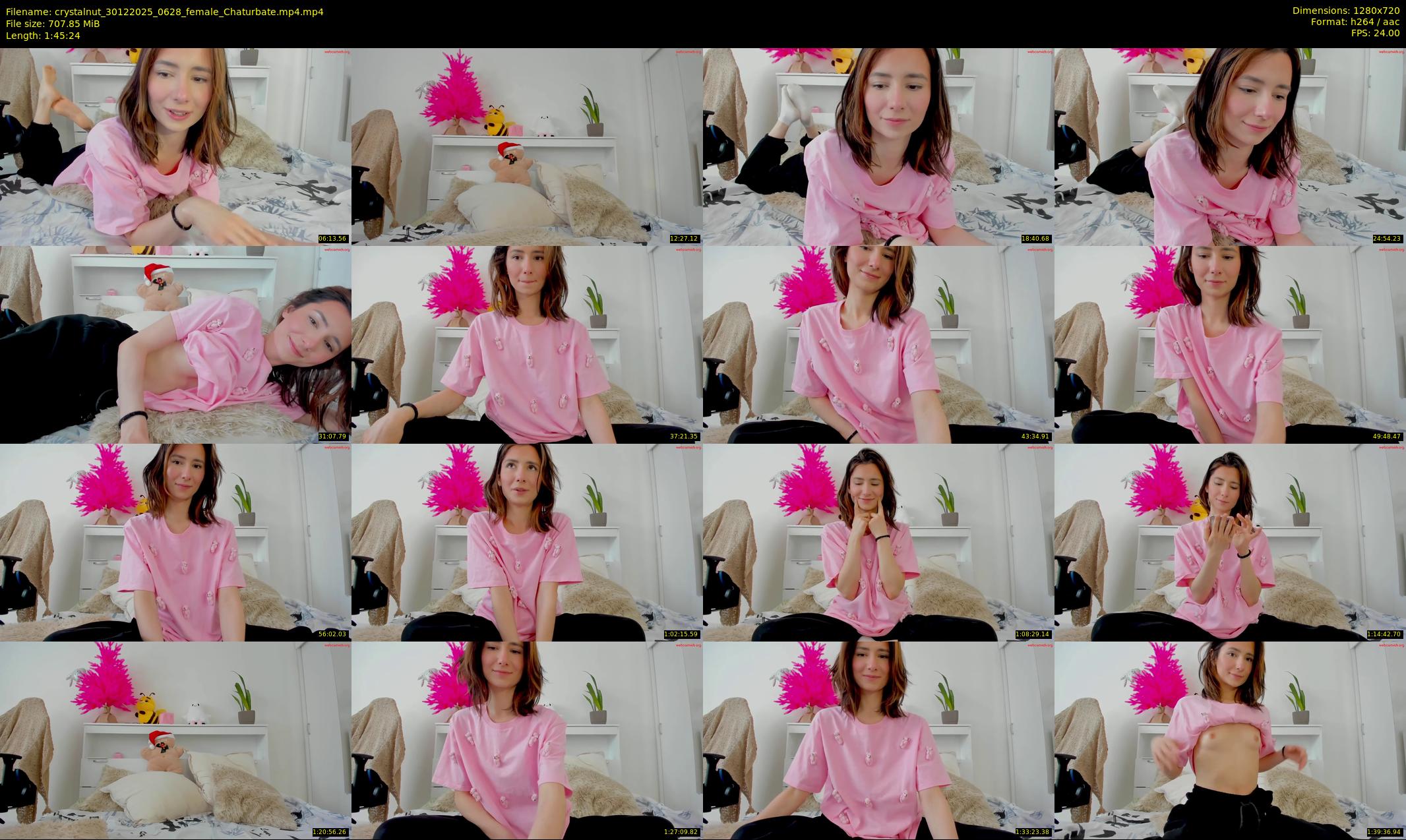 crystalnut — 106 minute Chaturbate female cam show recording, 720p, Dec 30, 2025