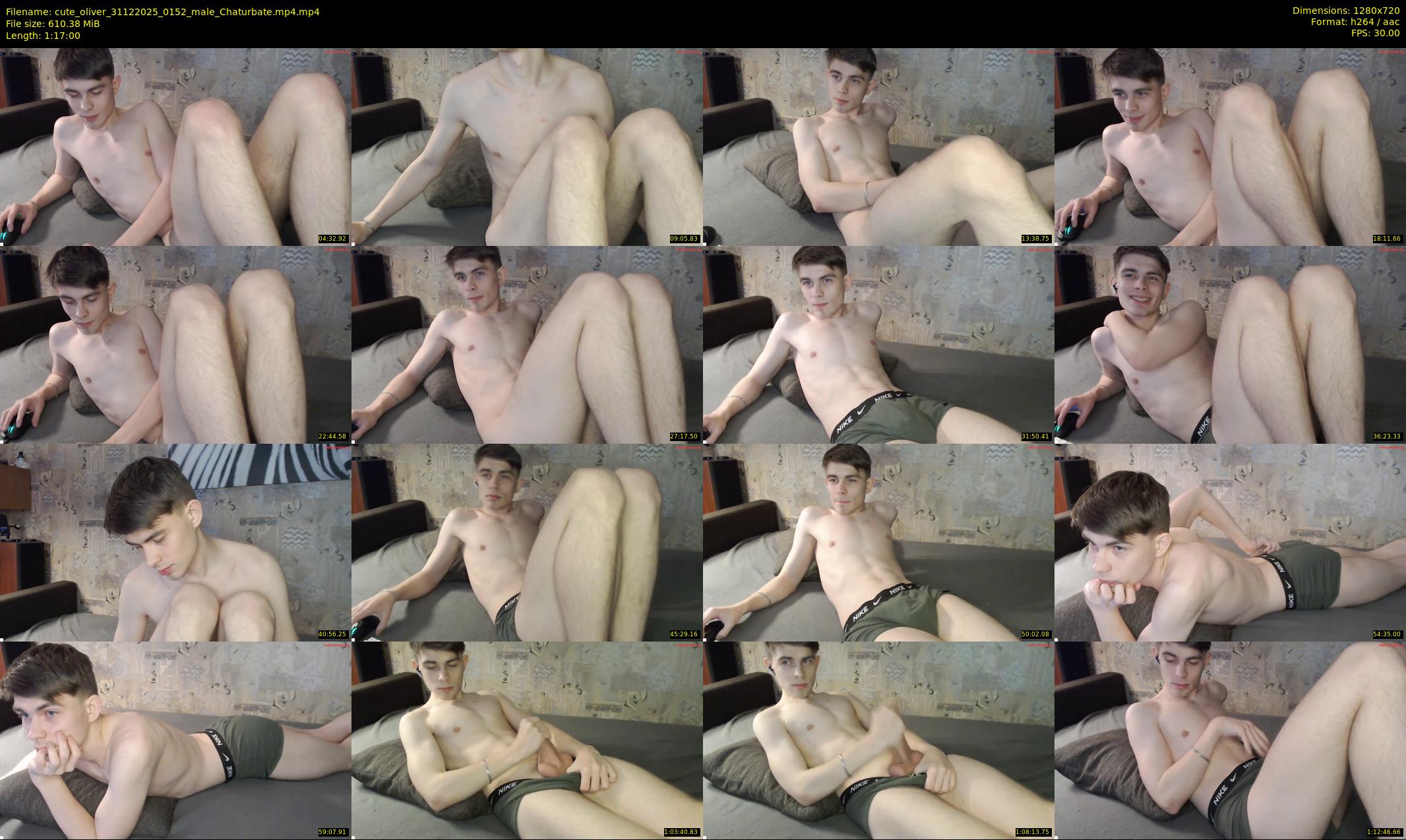 cute_oliver — 77 minute Chaturbate male cam show recording, 720p, Dec 31, 2025