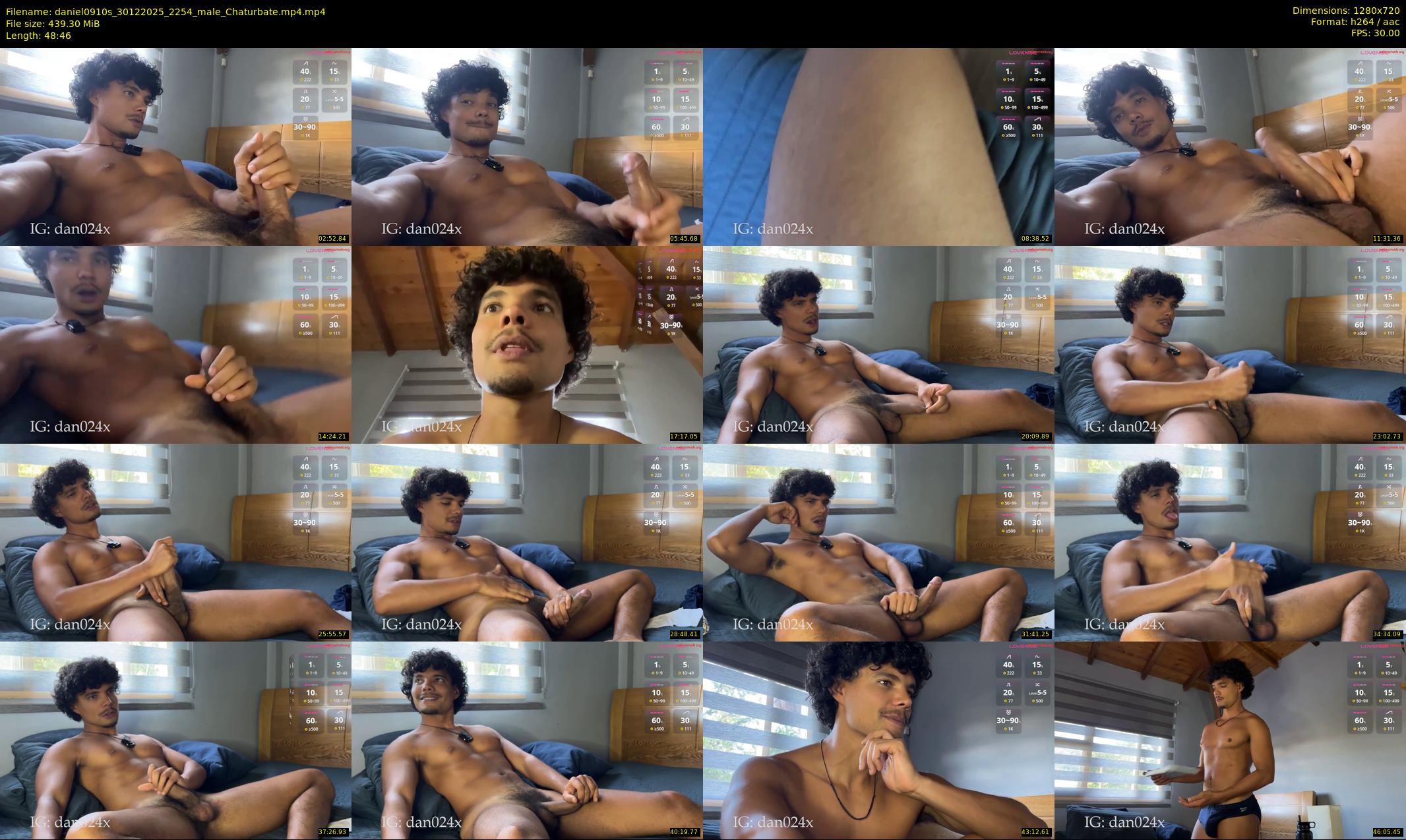 daniel0910s — 49 minute Chaturbate male cam show recording, 720p, Dec 30, 2025