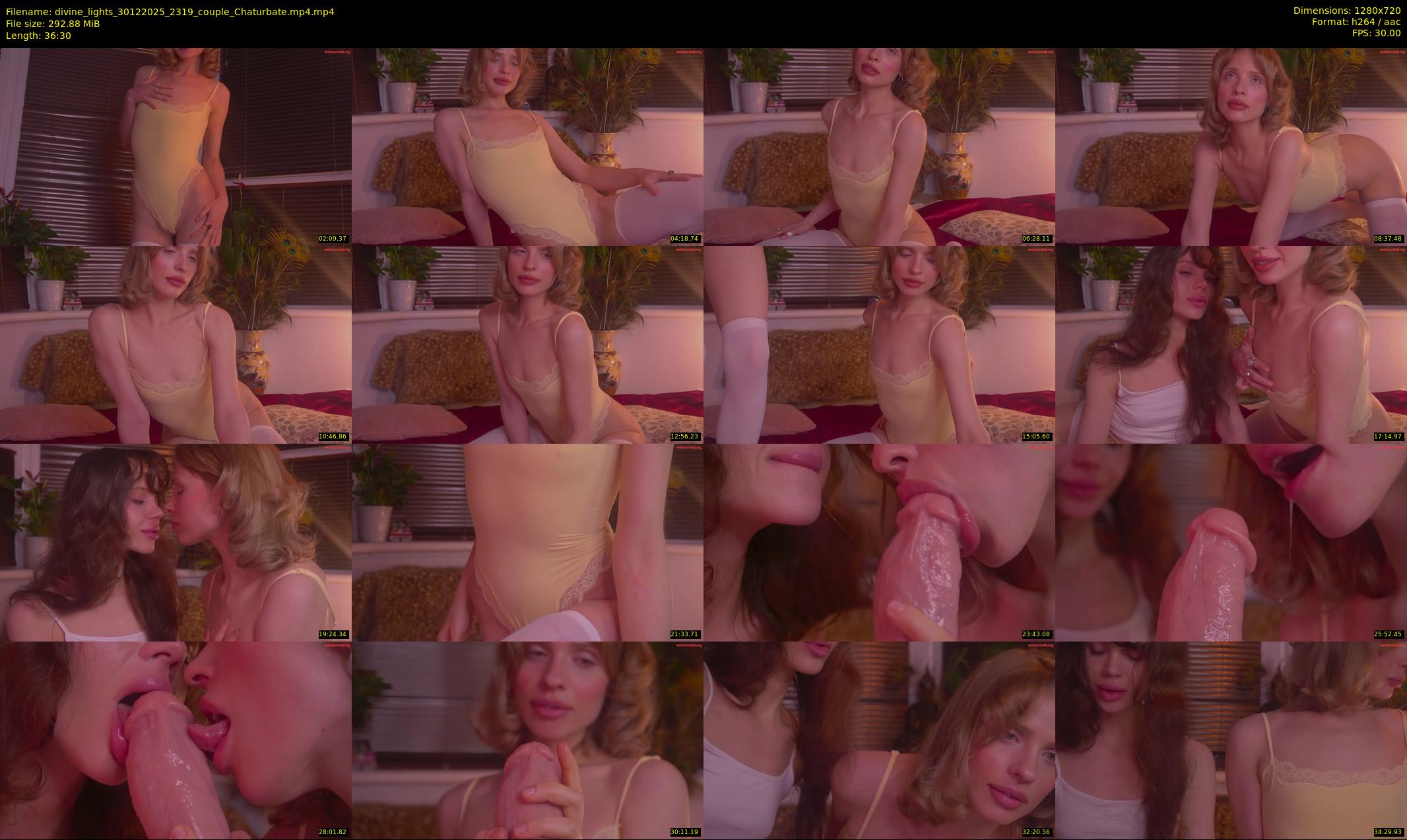 divine_lights — 37 minute Chaturbate couple cam show recording, 720p, Dec 30, 2025