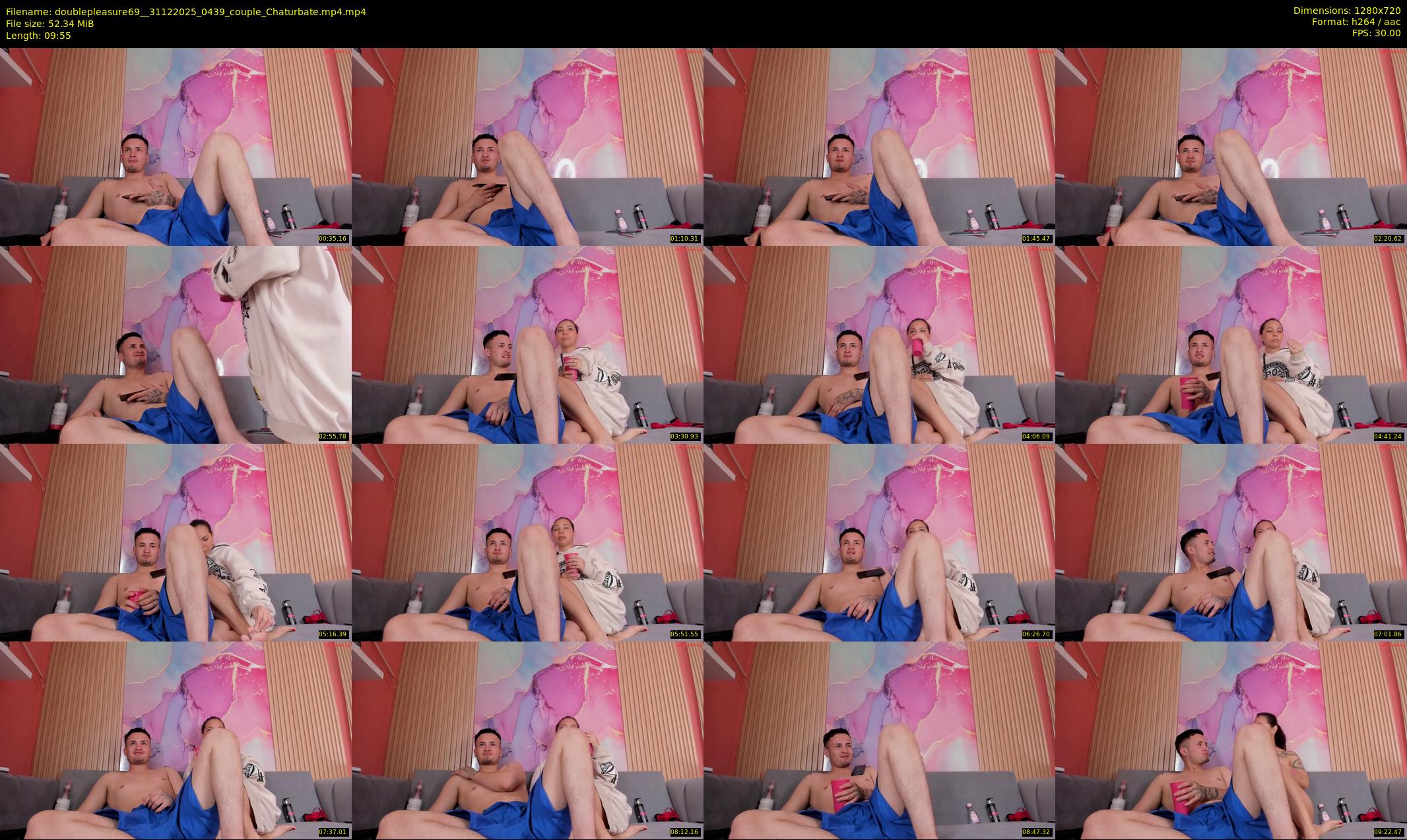 doublepleasure69_ — 10 minute Chaturbate couple cam show recording, 720p, Dec 31, 2025