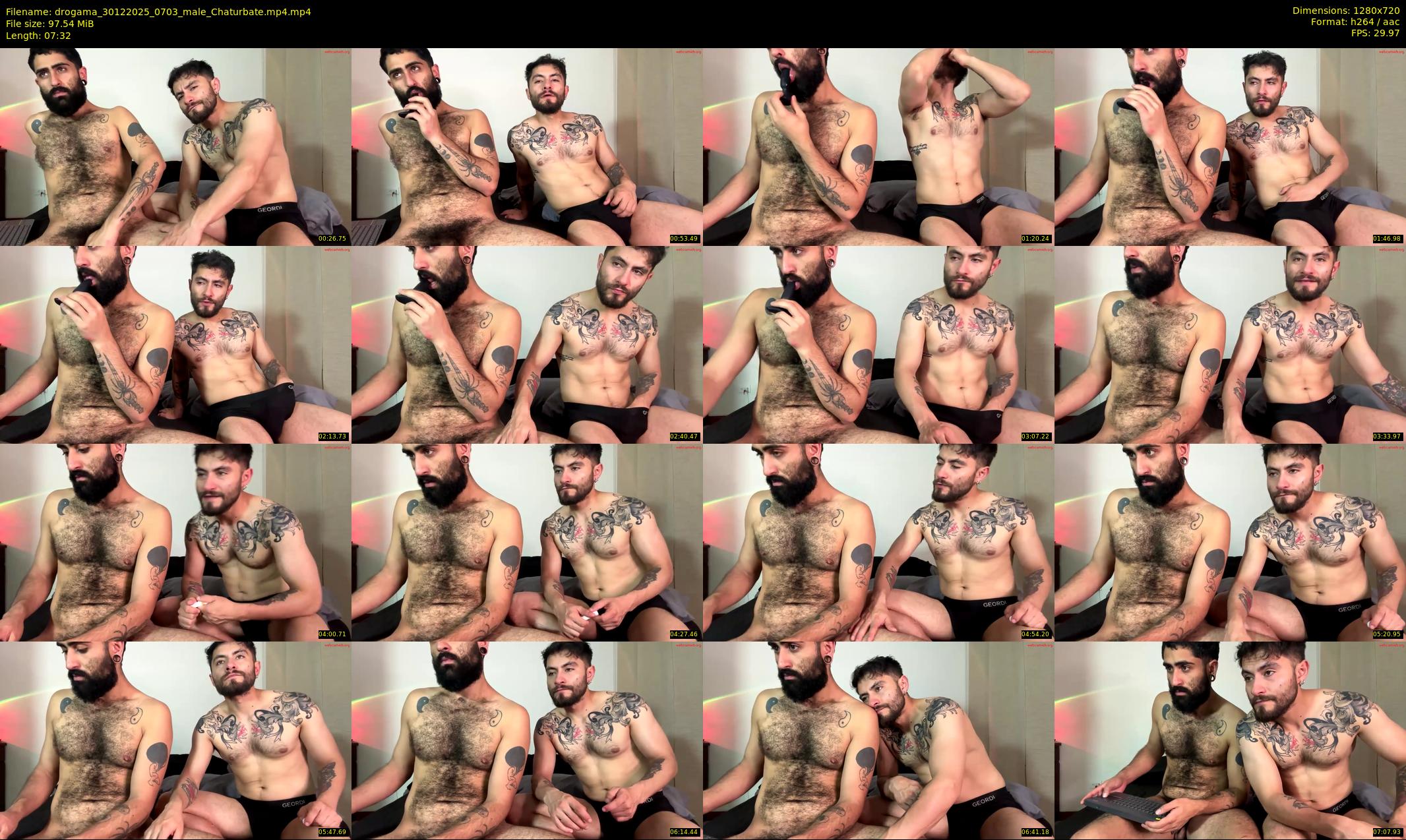 drogama — 8 minute Chaturbate male cam show recording, 720p, Dec 30, 2025