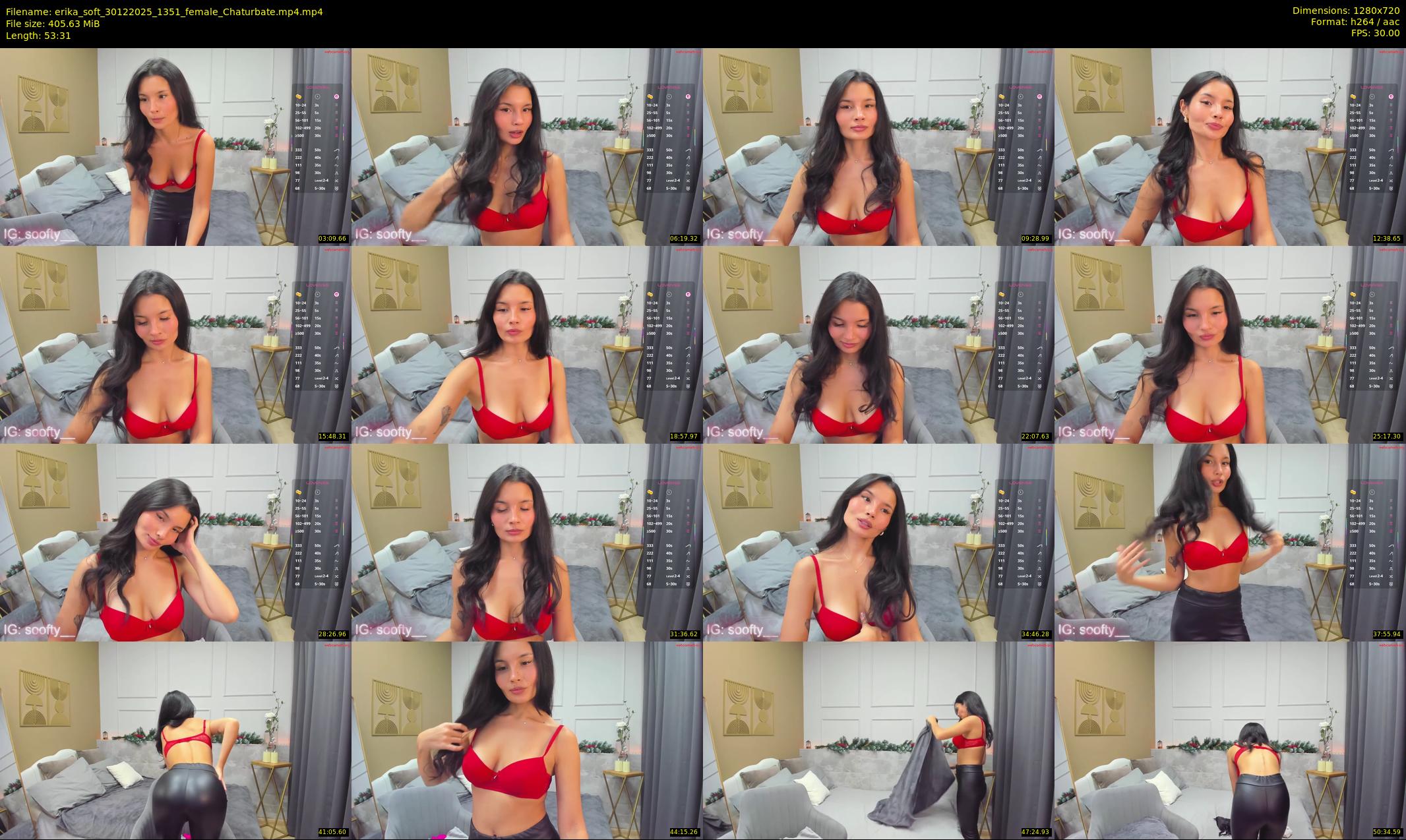 erika_soft — 54 minute Chaturbate female cam show recording, 720p, Dec 30, 2025
