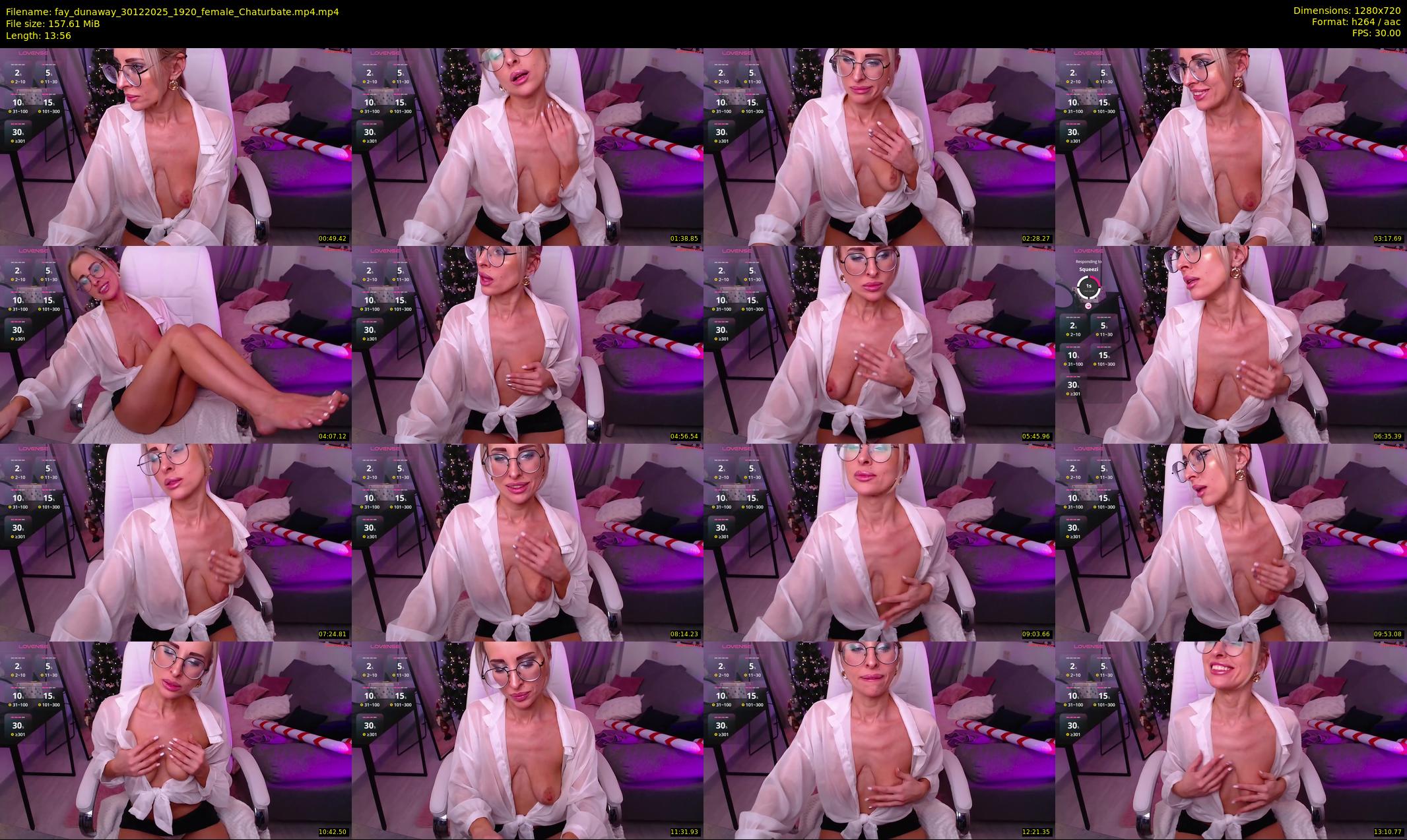 fay_dunaway — 14 minute Chaturbate female cam show recording, 720p, Dec 30, 2025