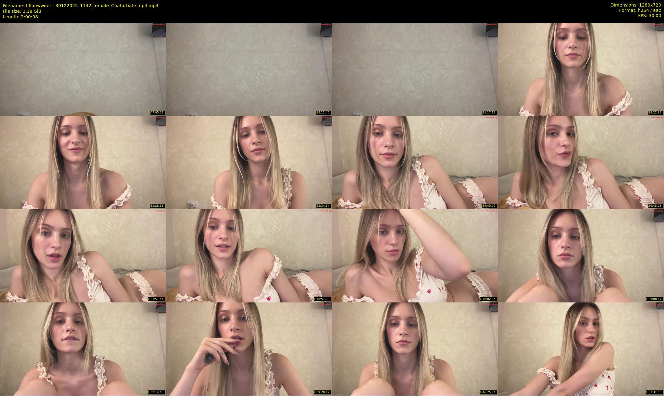 fflloowweerr — 121 minute Chaturbate couple cam show recording, 720p, Dec 30, 2025