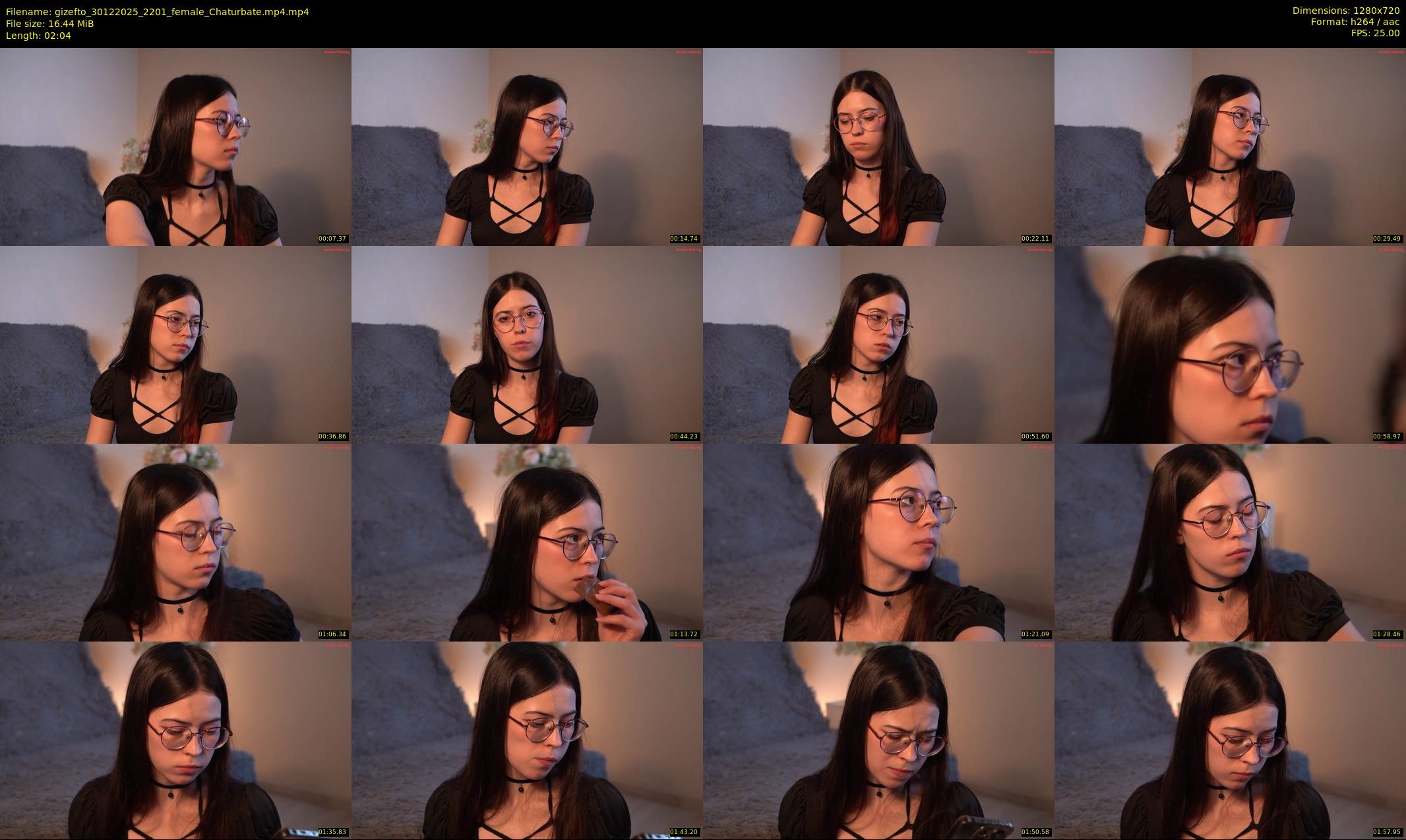 gizefto — 3 minute Chaturbate female cam show recording, 720p, Dec 30, 2025