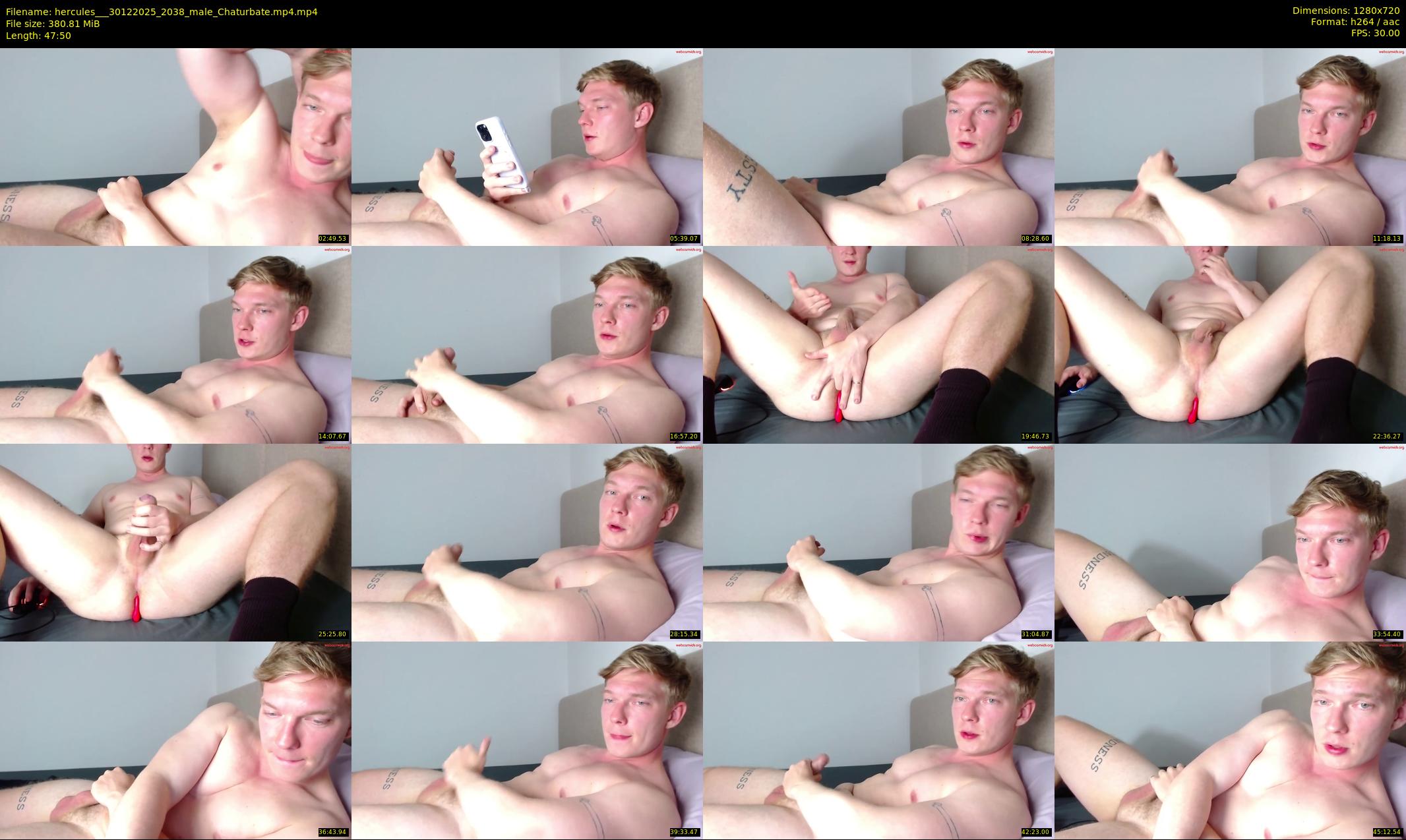 hercules__ — 48 minute Chaturbate male cam show recording, 720p, Dec 30, 2025