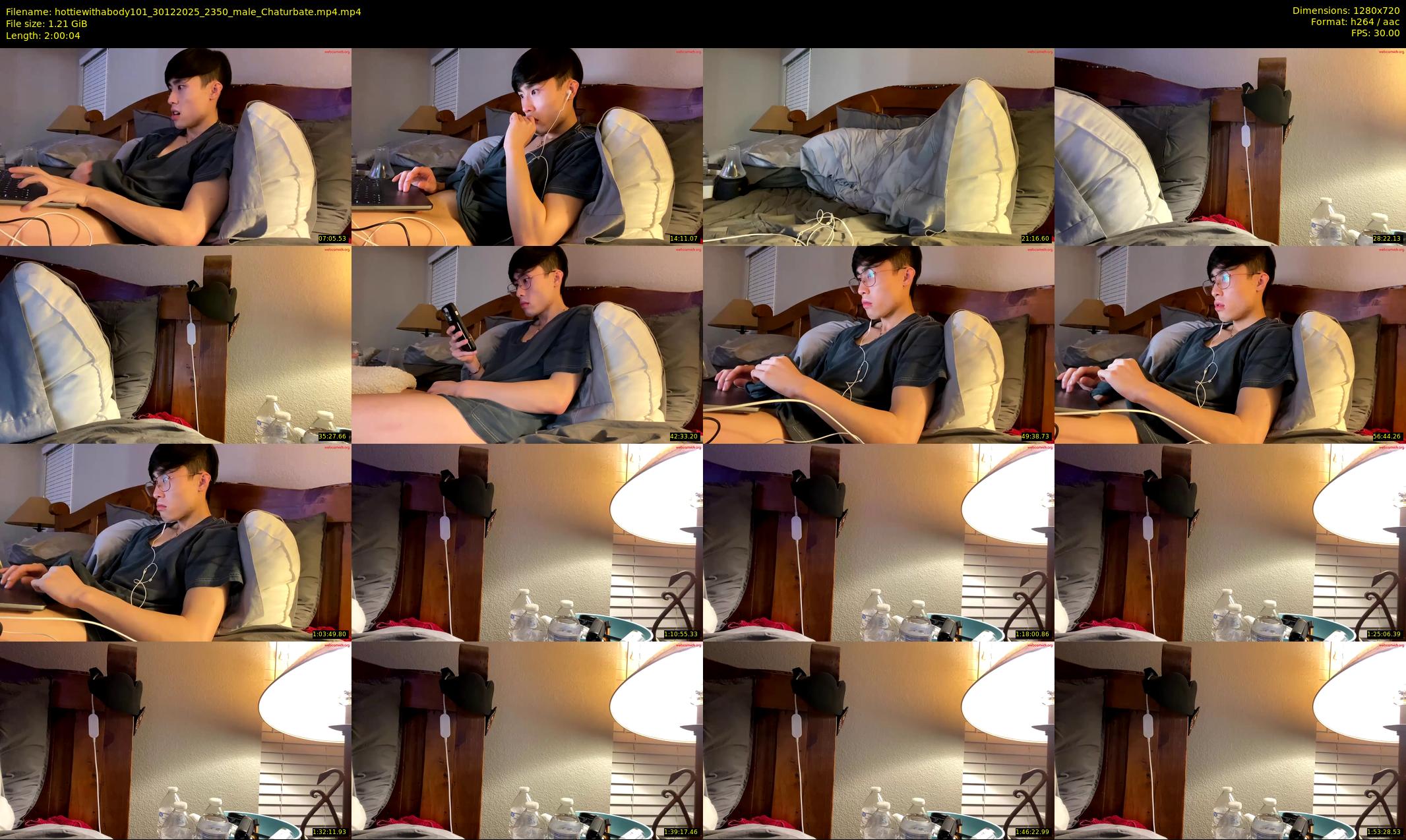 hottiewithabody101 — 121 minute Chaturbate male cam show recording, 720p, Dec 30, 2025