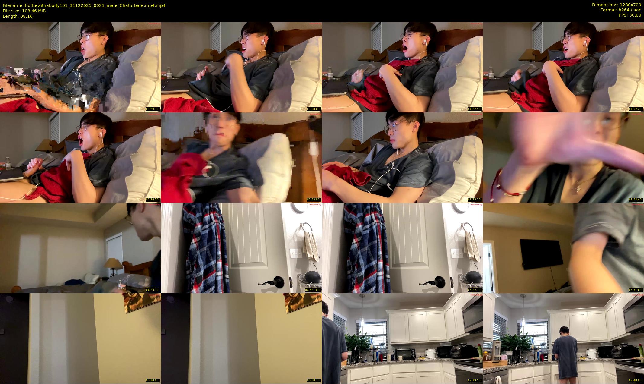 hottiewithabody101 — 9 minute Chaturbate male cam show recording, 720p, Dec 31, 2025