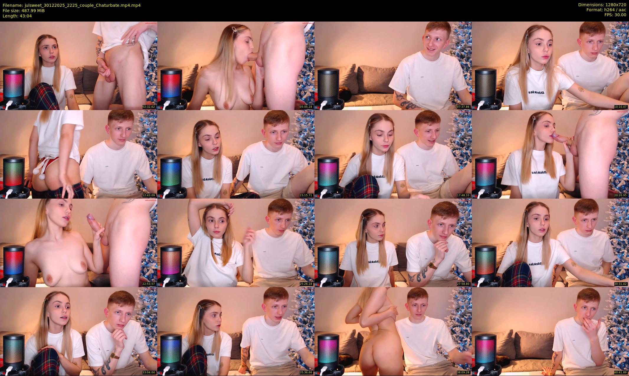 julsweet — 44 minute Chaturbate male cam show recording, 720p, Dec 30, 2025