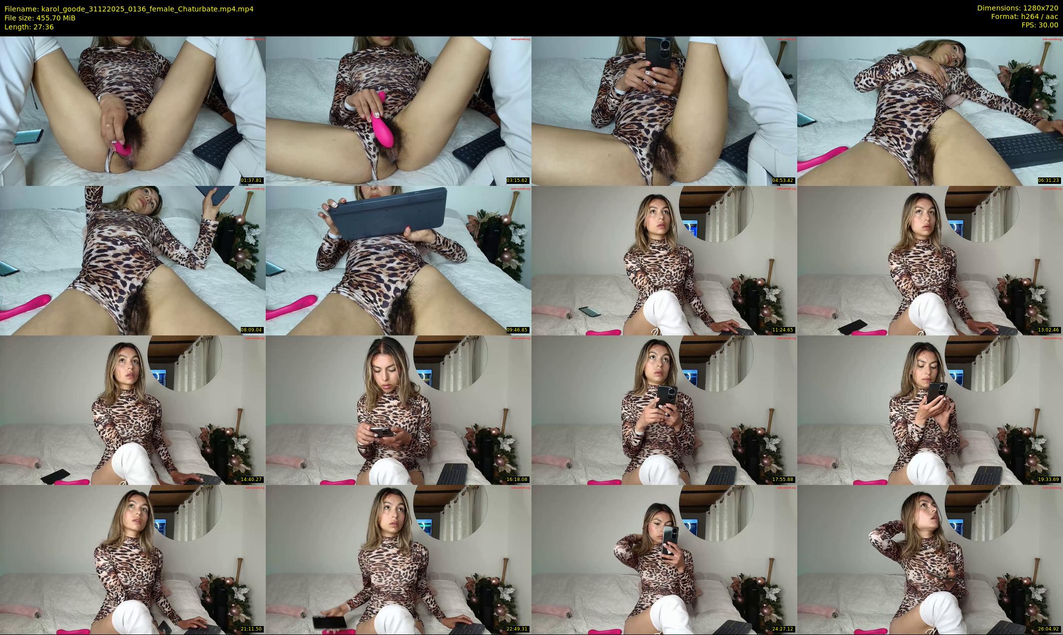 karol_goode — 28 minute Chaturbate female cam show recording, 720p, Dec 31, 2025