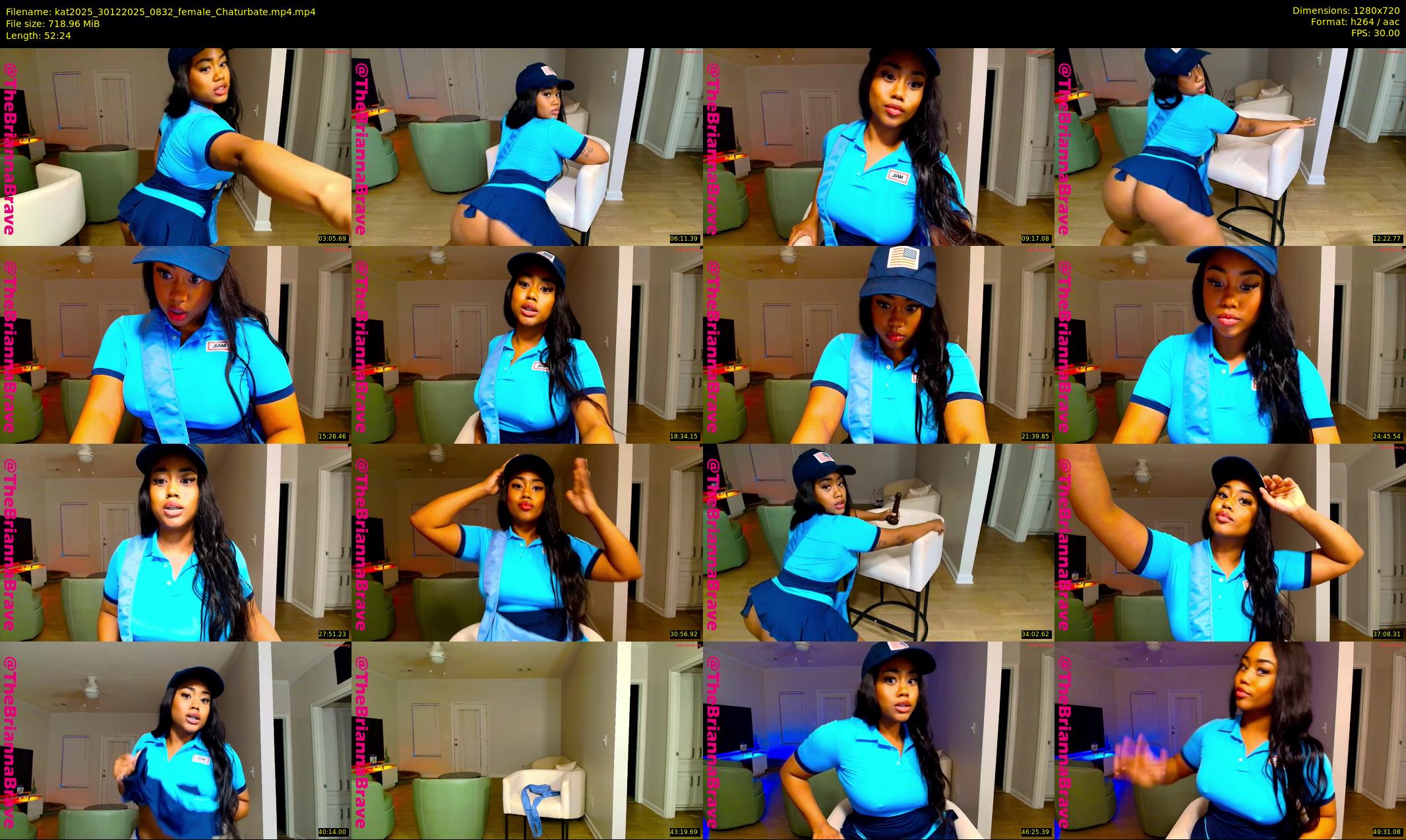 kat2025 — 53 minute Chaturbate female cam show recording, 720p, Dec 30, 2025