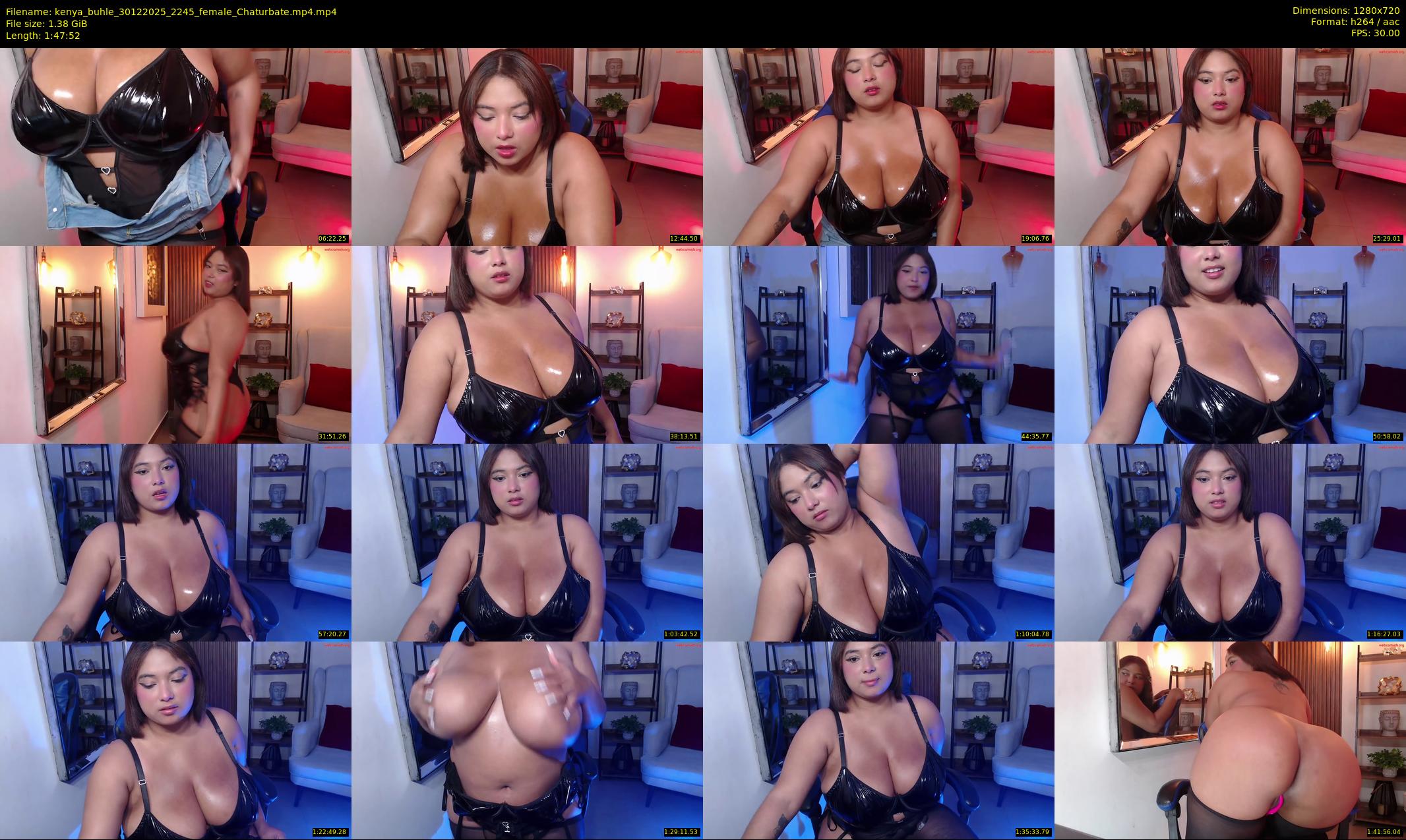 kenya_buhle — 108 minute Chaturbate female cam show recording, 720p, Dec 30, 2025
