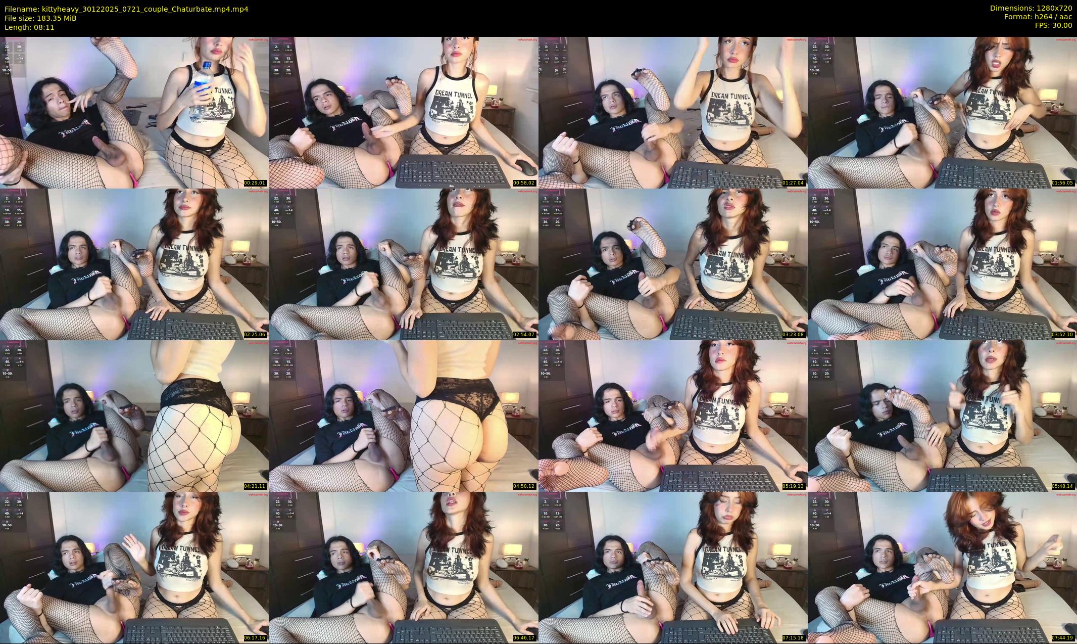 kittyheavy — 9 minute Chaturbate couple cam show recording, 720p, Dec 30, 2025