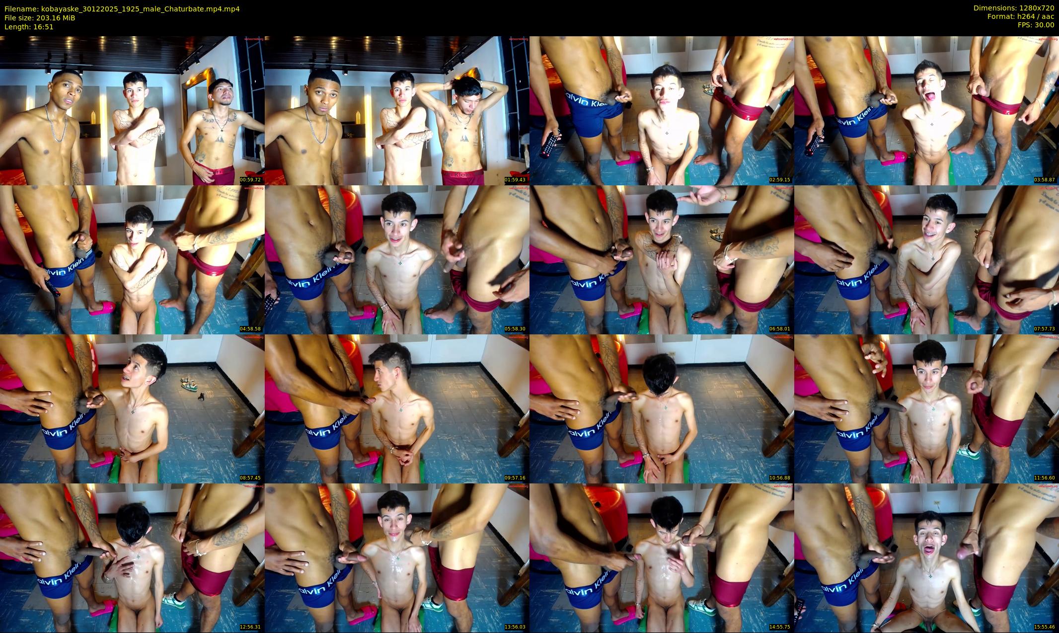kobayaske — 17 minute Chaturbate male cam show recording, 720p, Dec 30, 2025